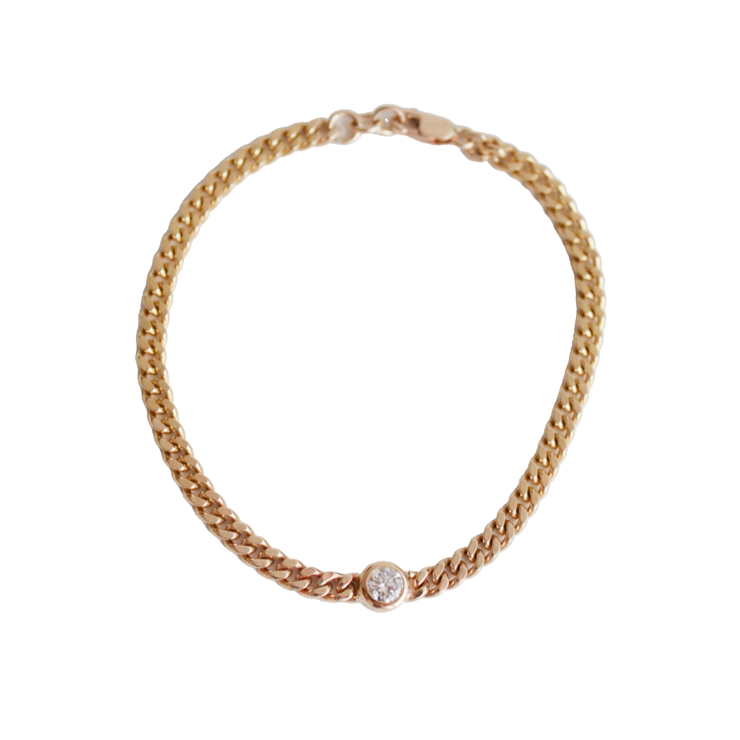 Diamond Cuban Chain Bracelet