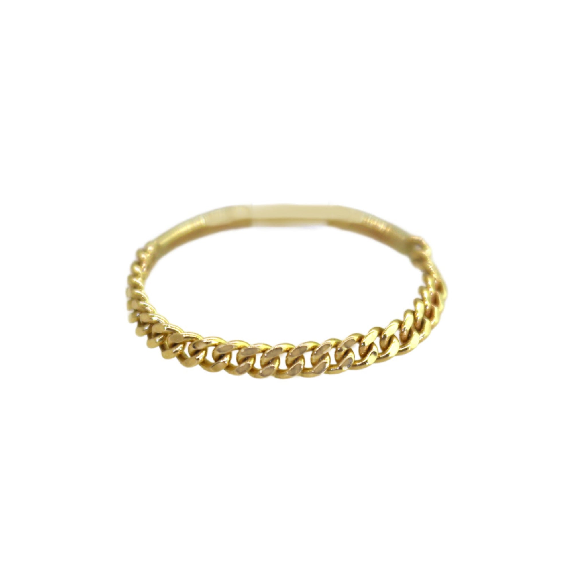 Cuban Chain & Gold Ring