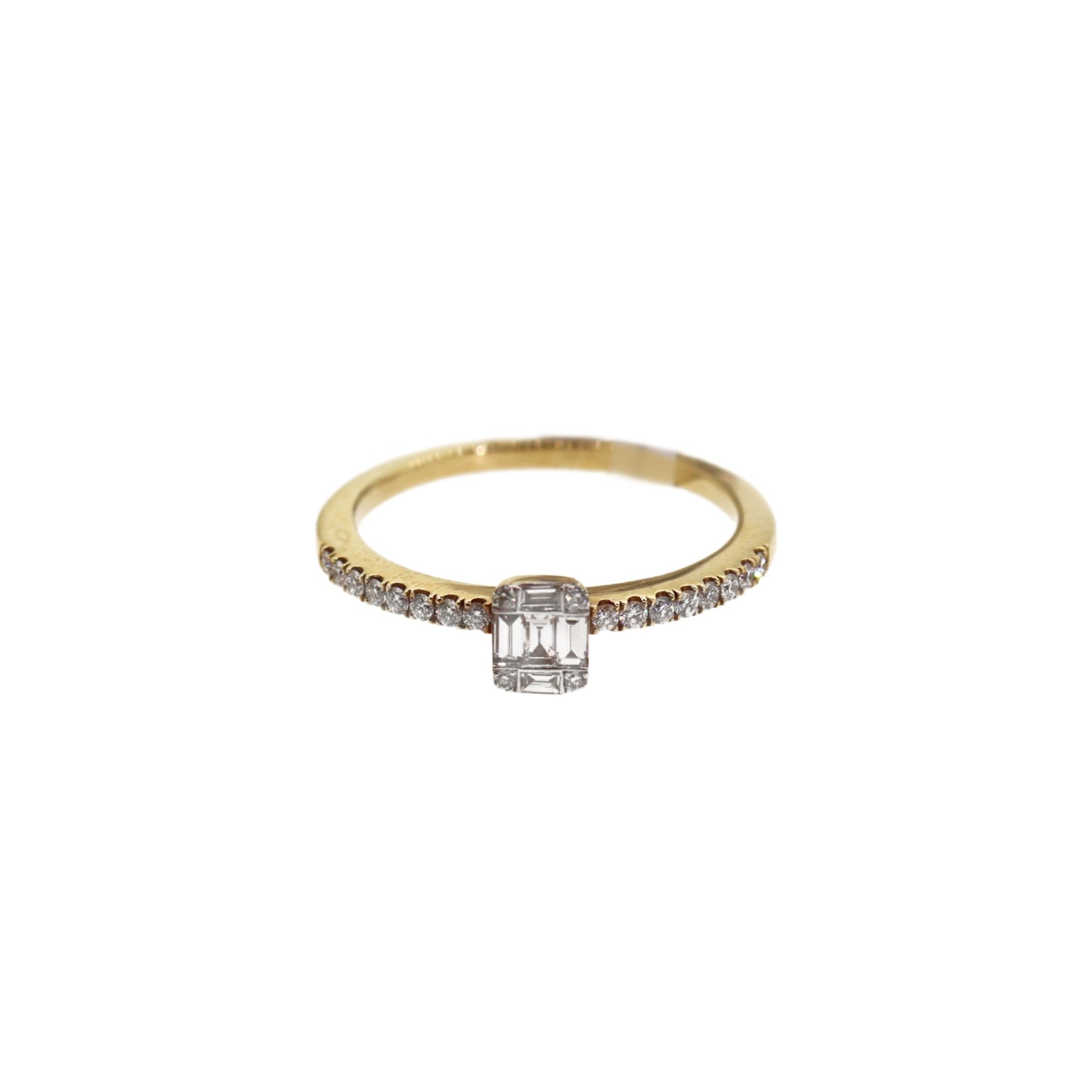Small Baguette Diamond Ring