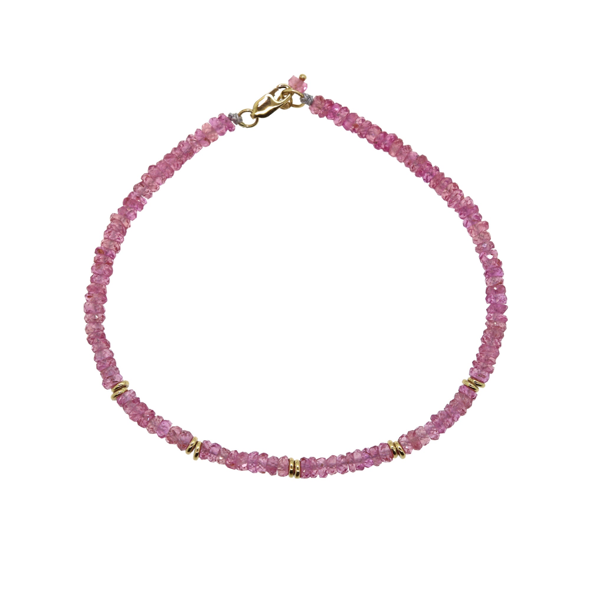 Pink Sapphire Bracelet