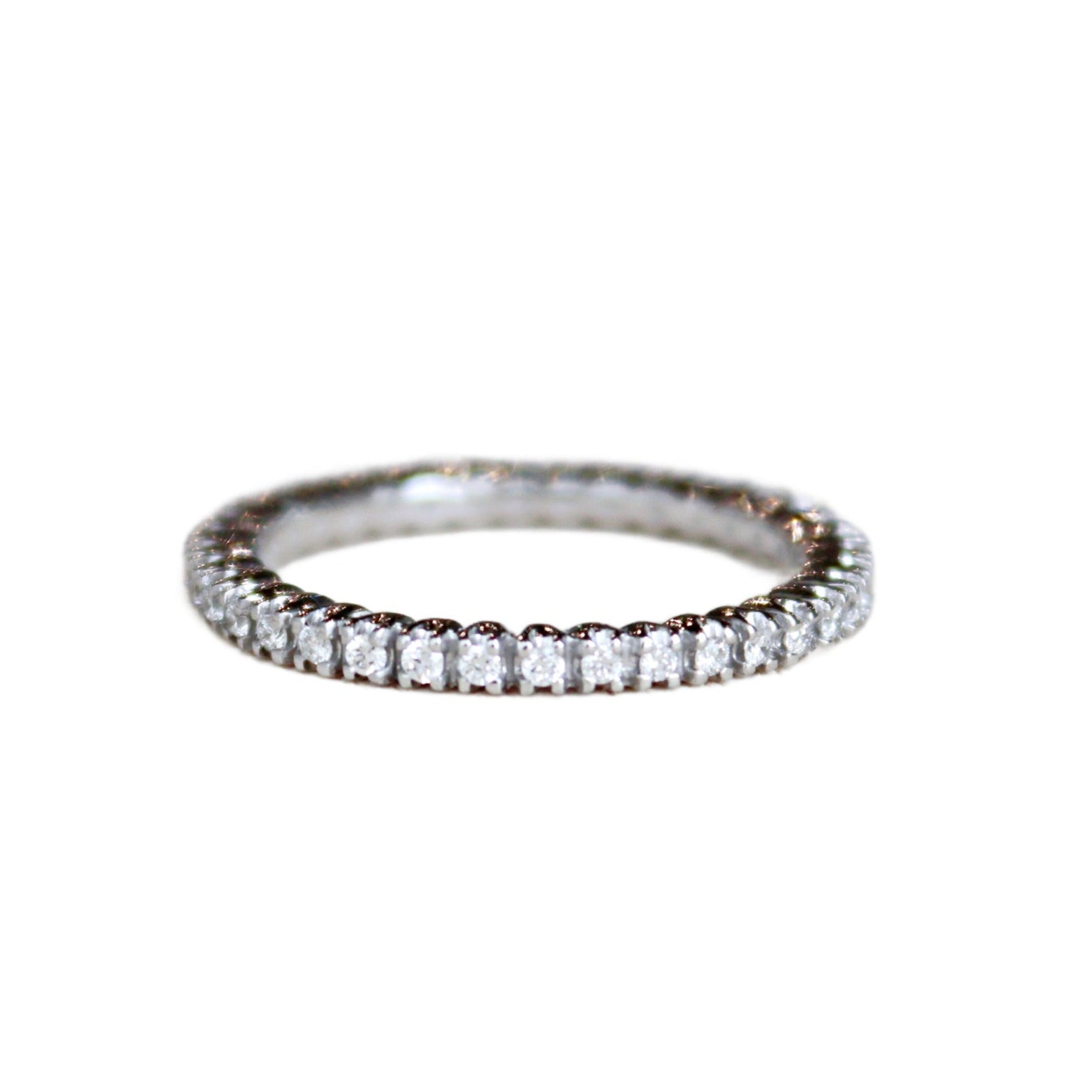 White Gold Diamond Eternity Band