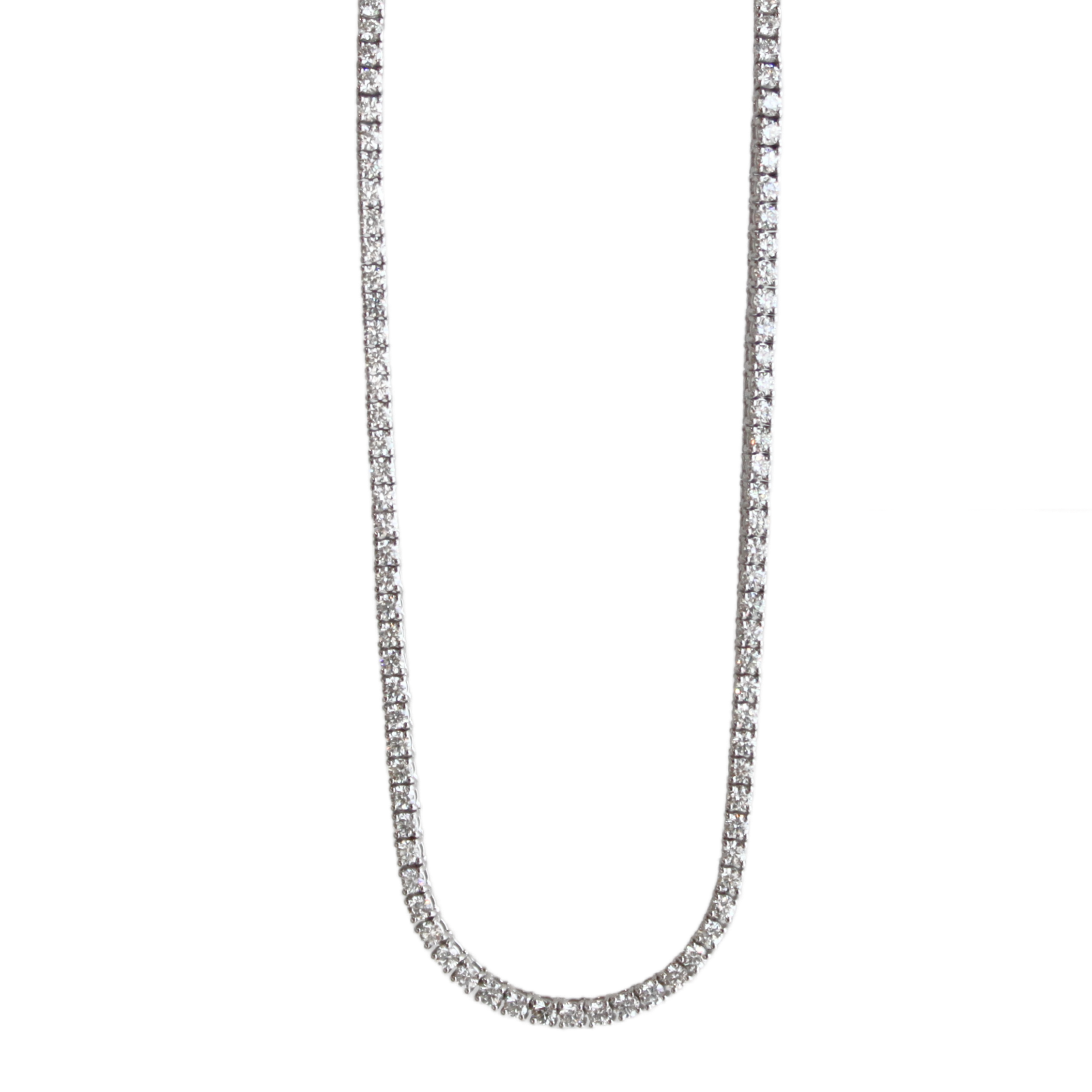 diamond tennis necklace