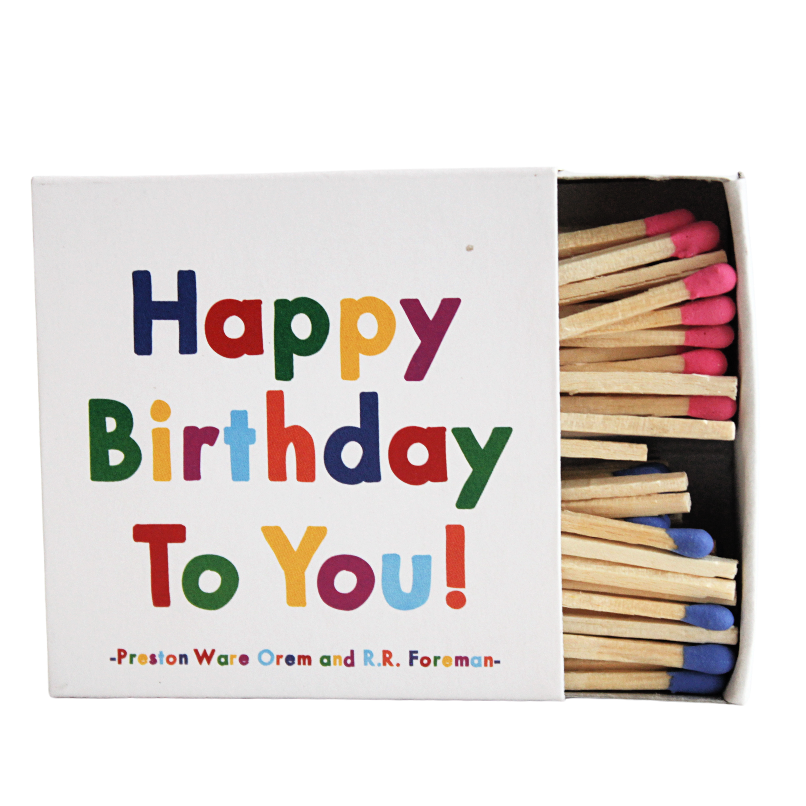 Happy Birthday To You