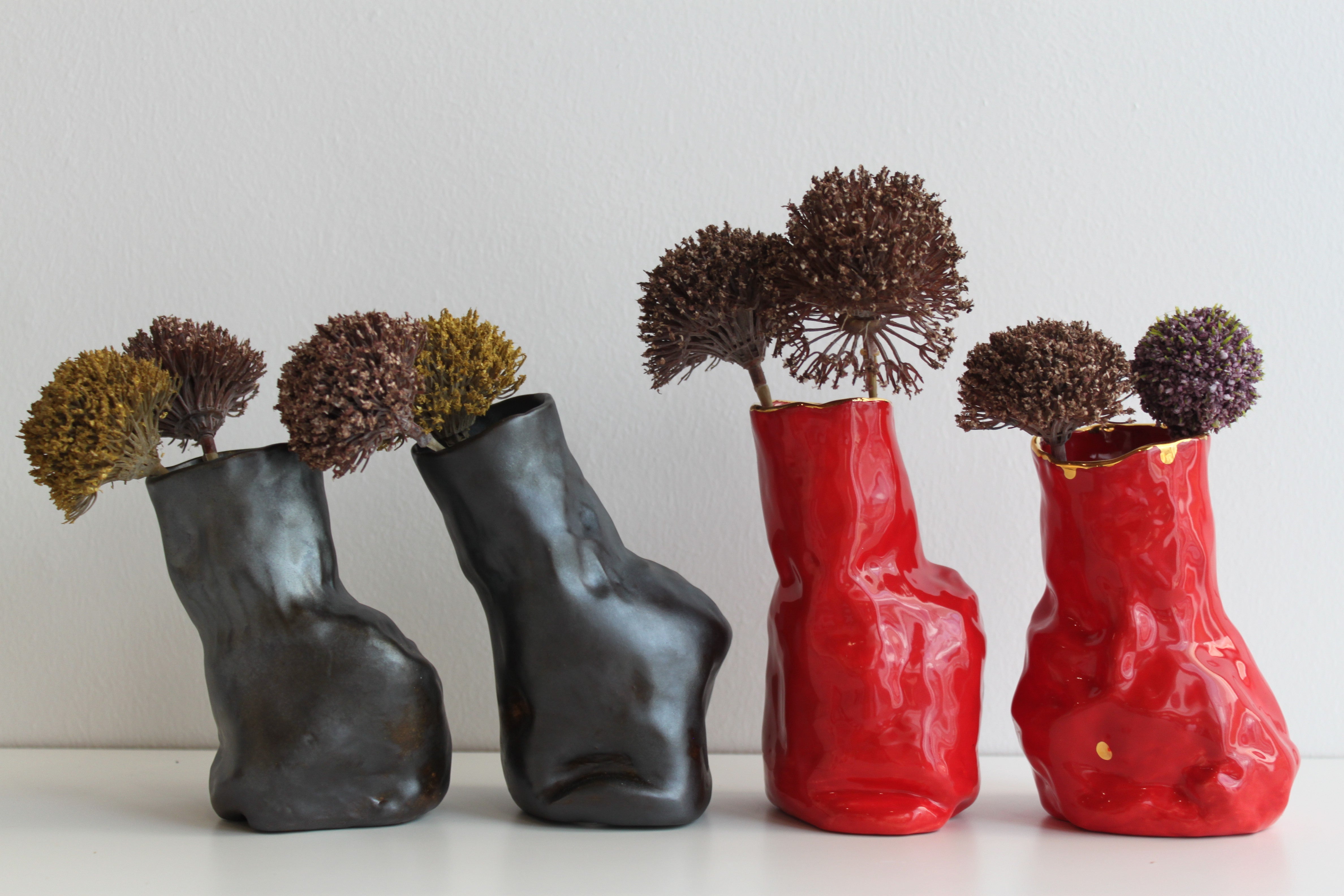 Cuqui Red Bud Vase