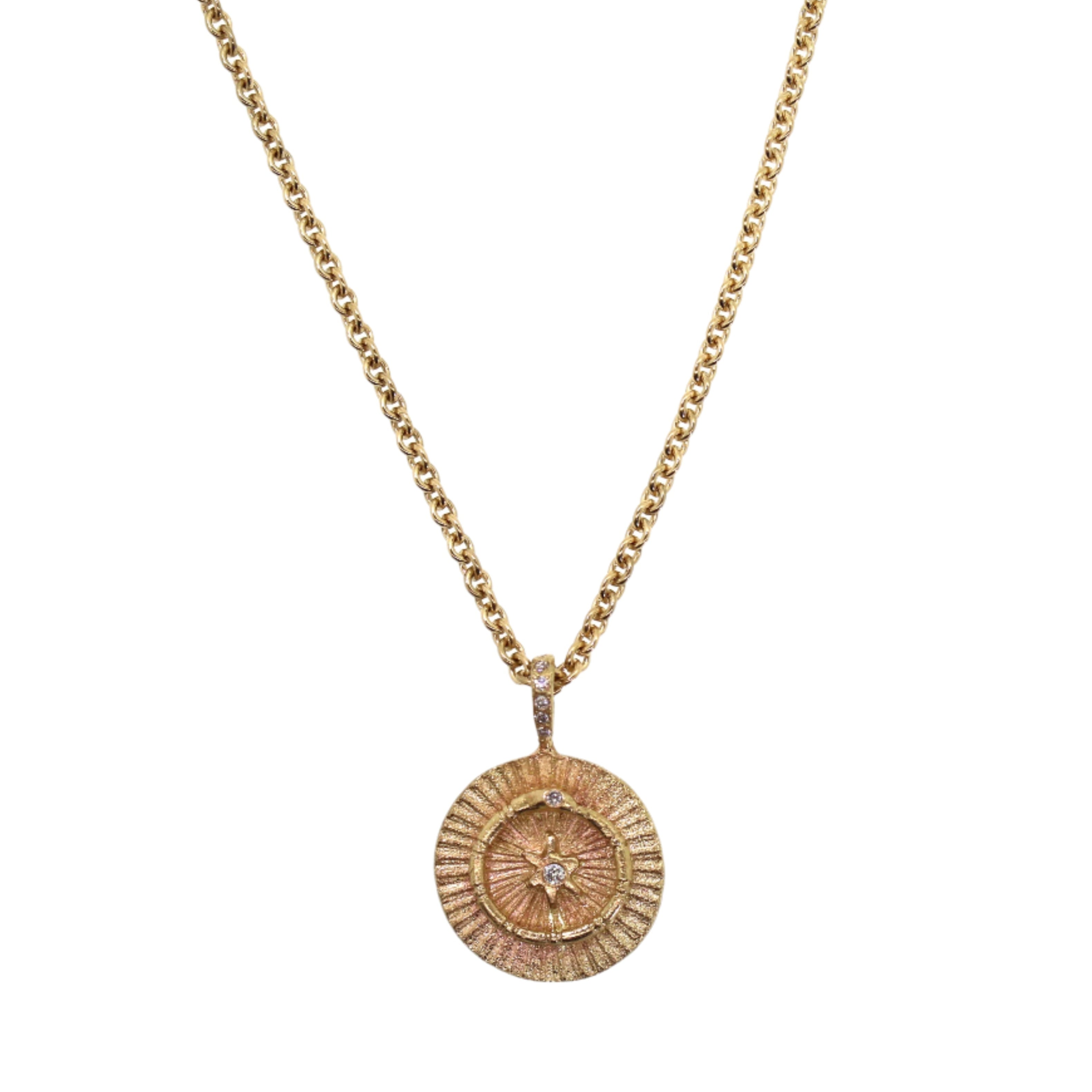 Ouroboros Amulet Aura Necklace
