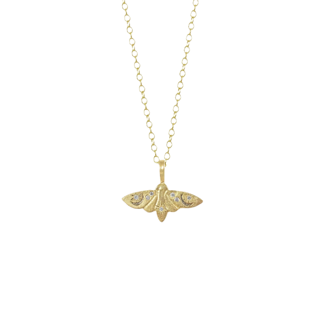 Lunar Butterfly Necklace