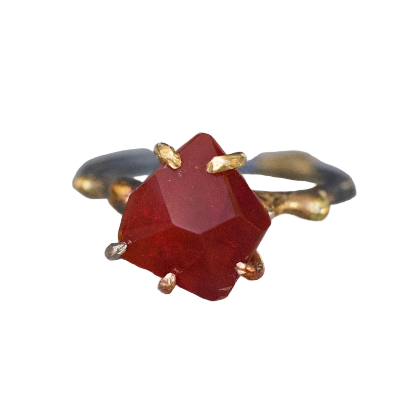 Mexican Fire Opal Medium Ring