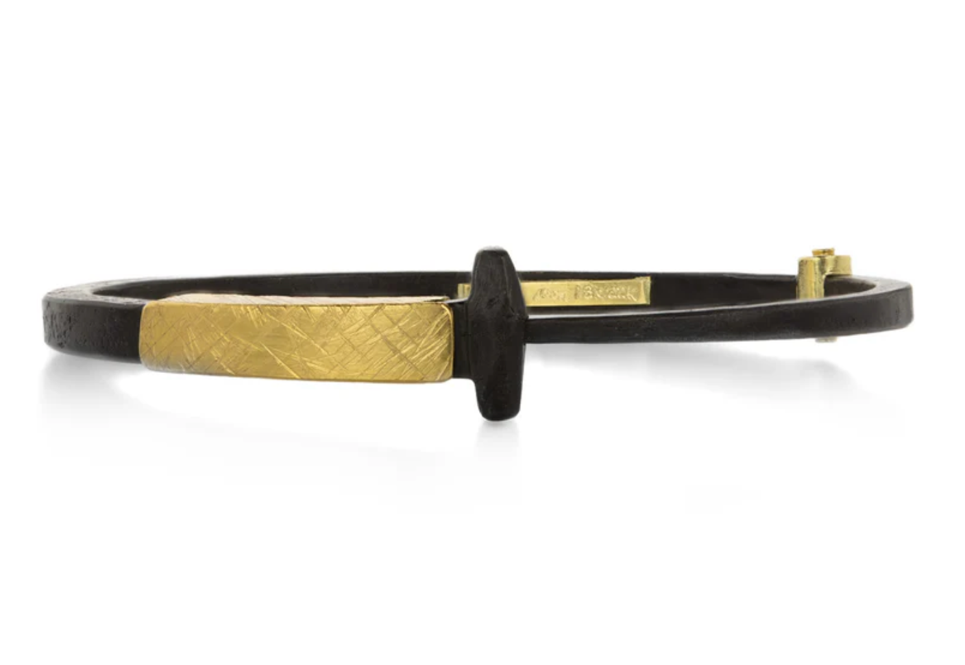 22K Yellow Gold Collar Bracelet