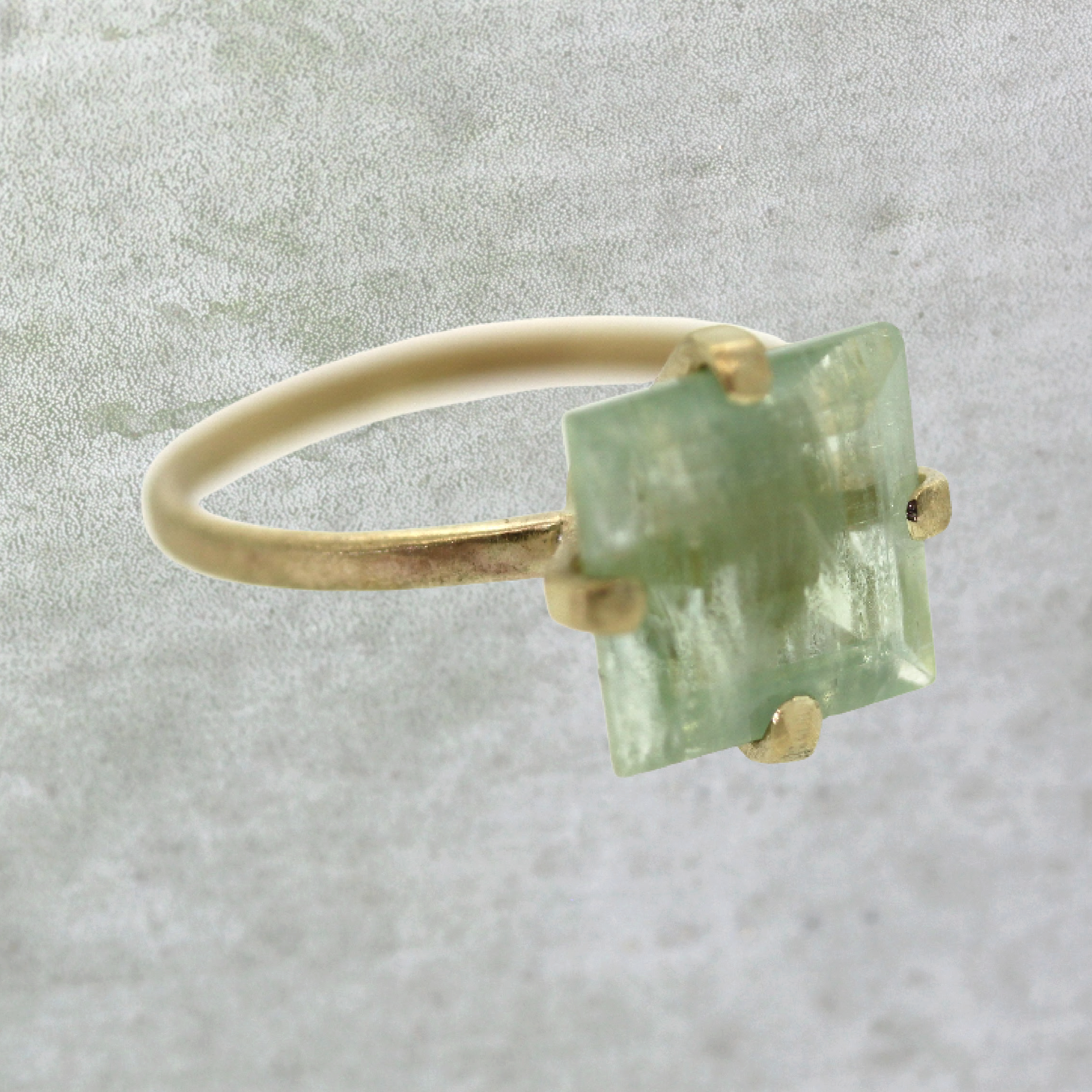 Princess Aquamarine Ring