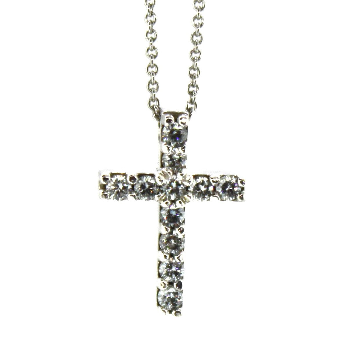 11 Diamond Cross Necklace - Rebecca Lankford Designs - Houston, TX