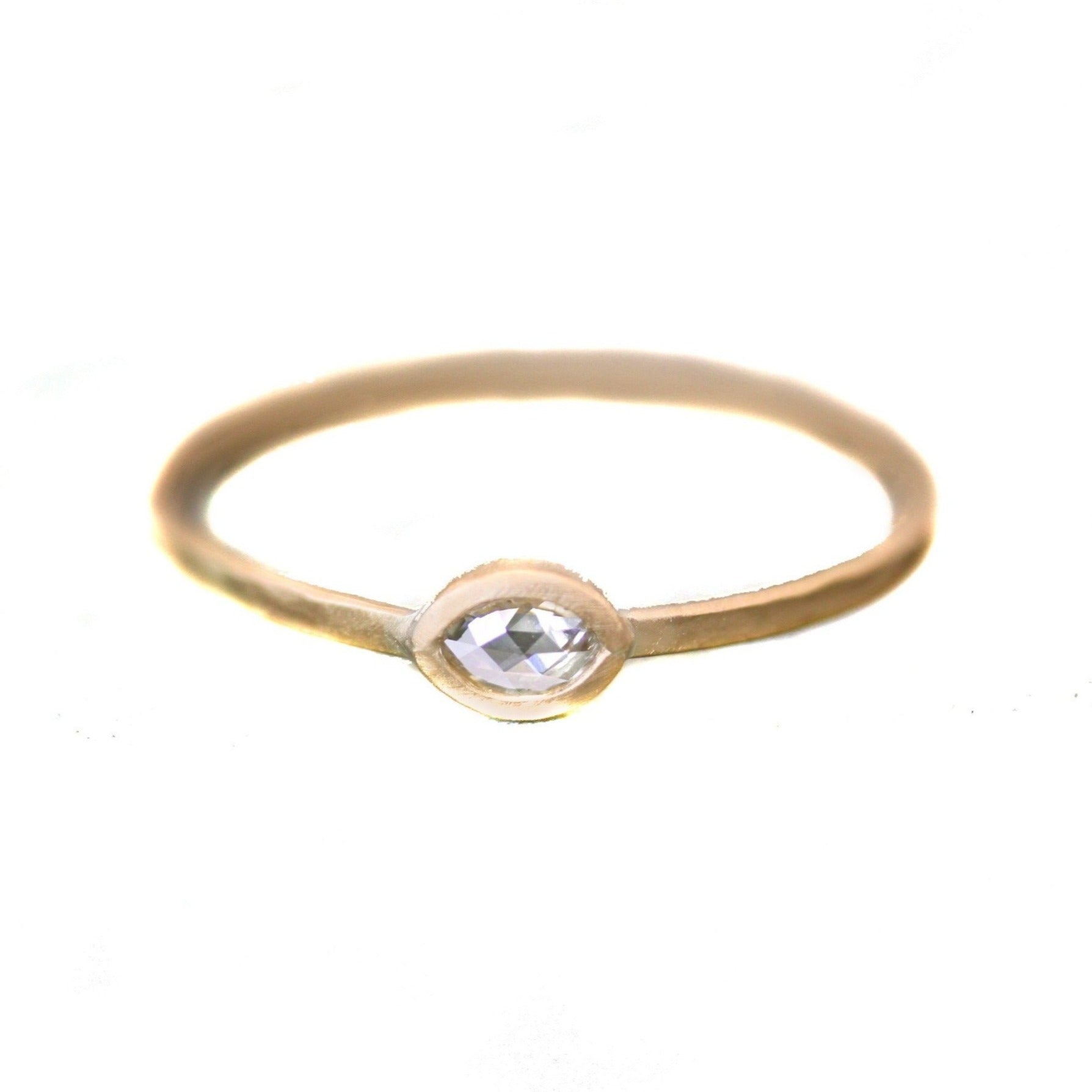 Marquise Rosecut Diamond Ring