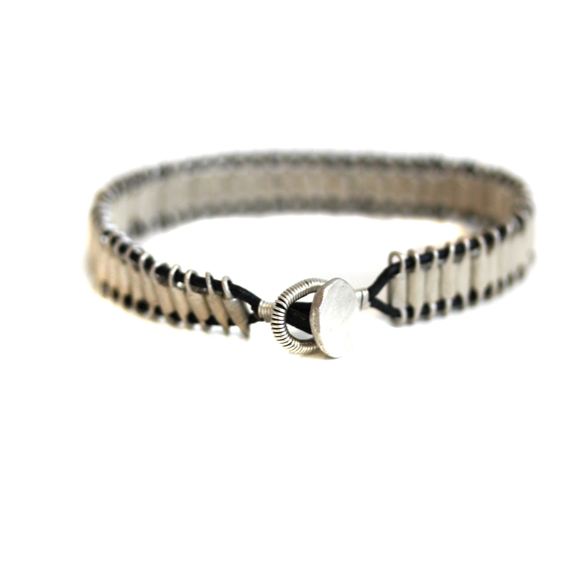 Silver Bar Bracelet