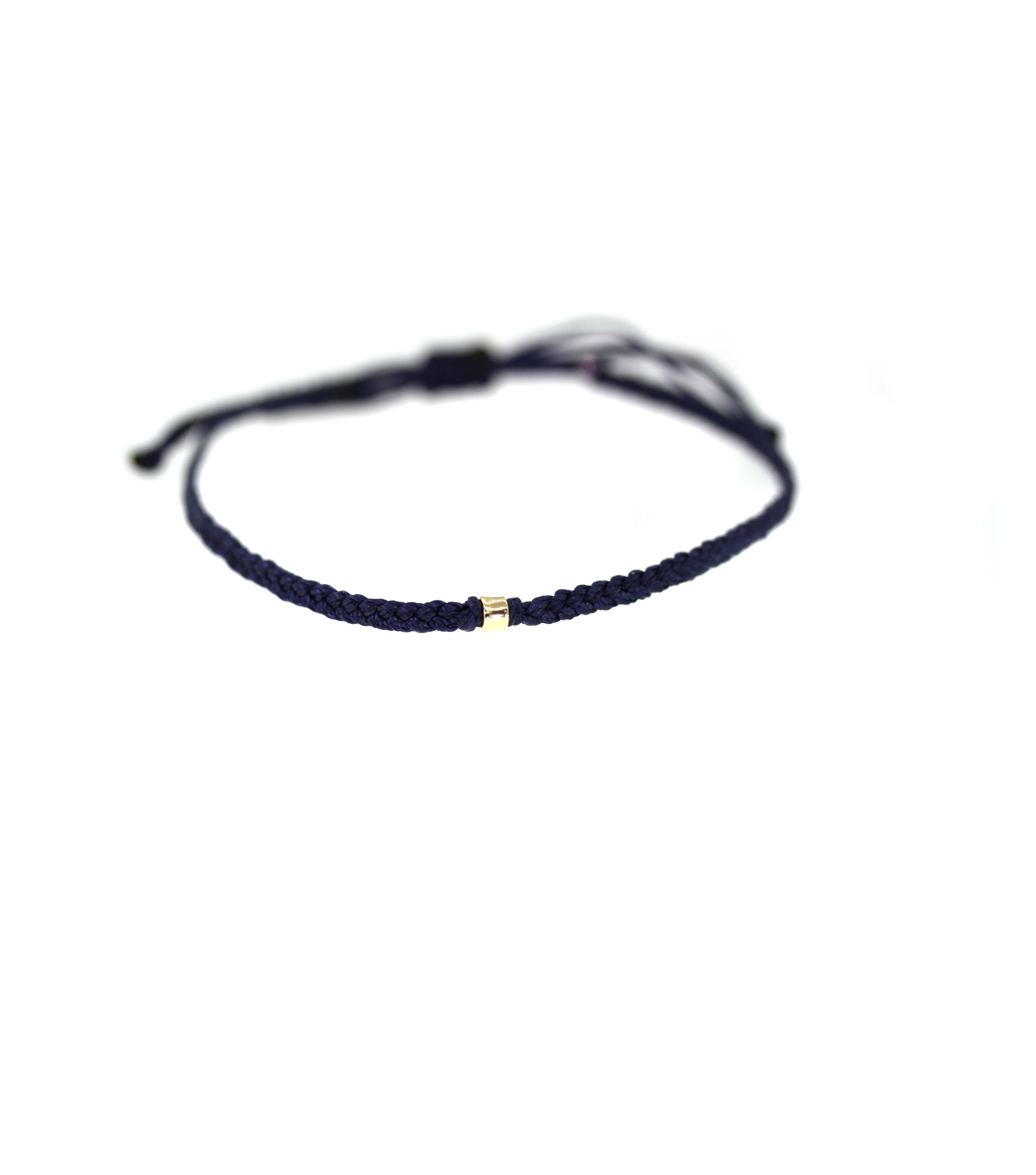 Macrame Single Ring Bracelet