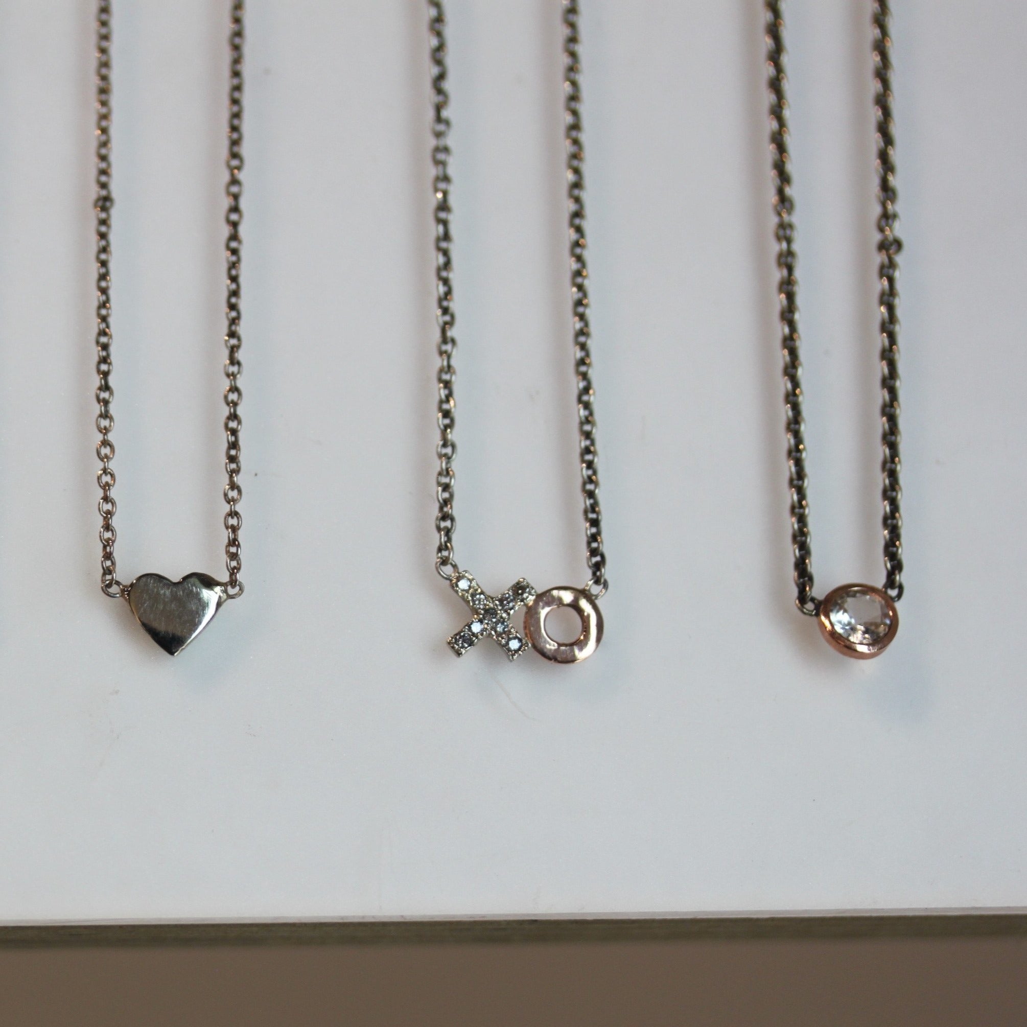 White Sapphire Necklace