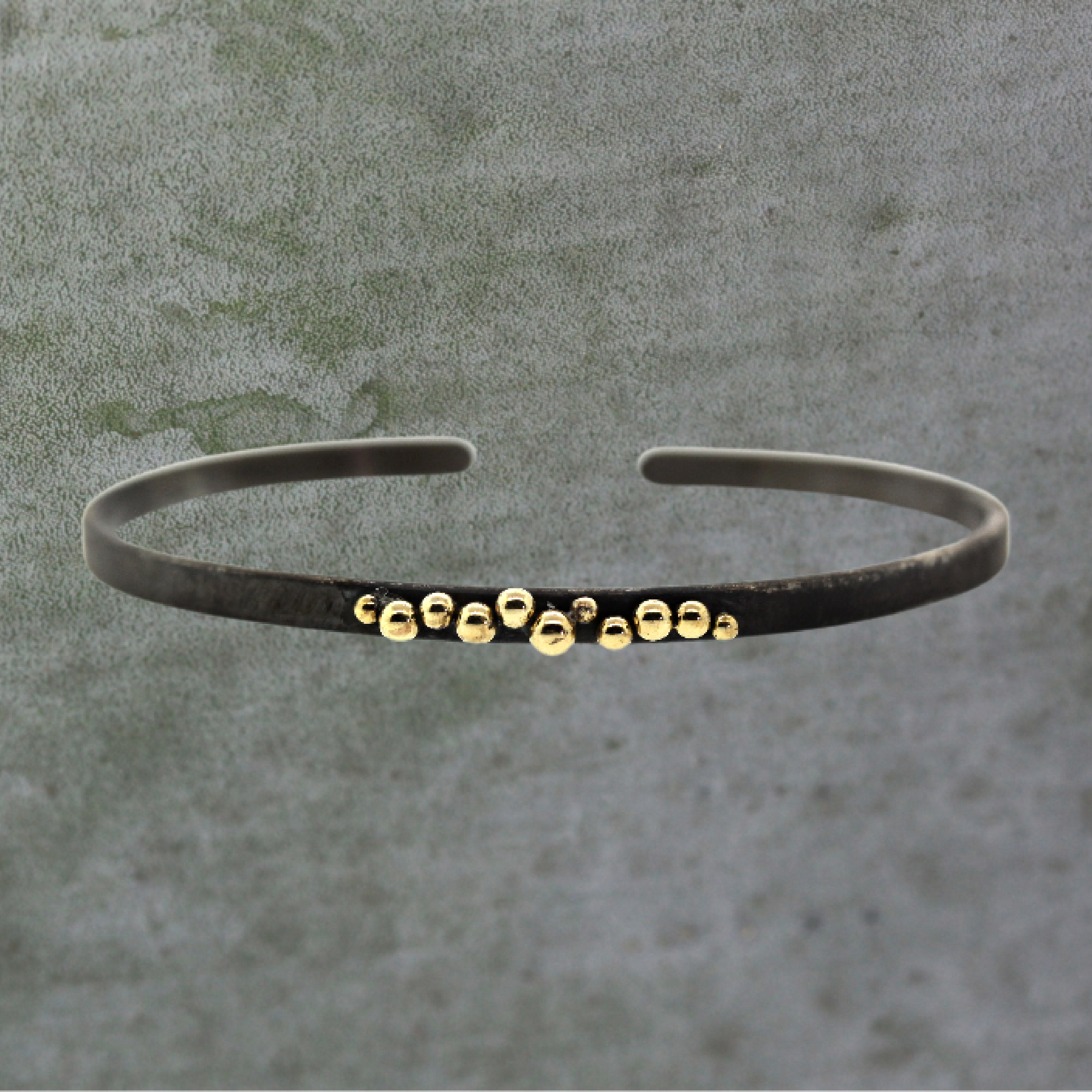 Cluster Cuff Bracelet