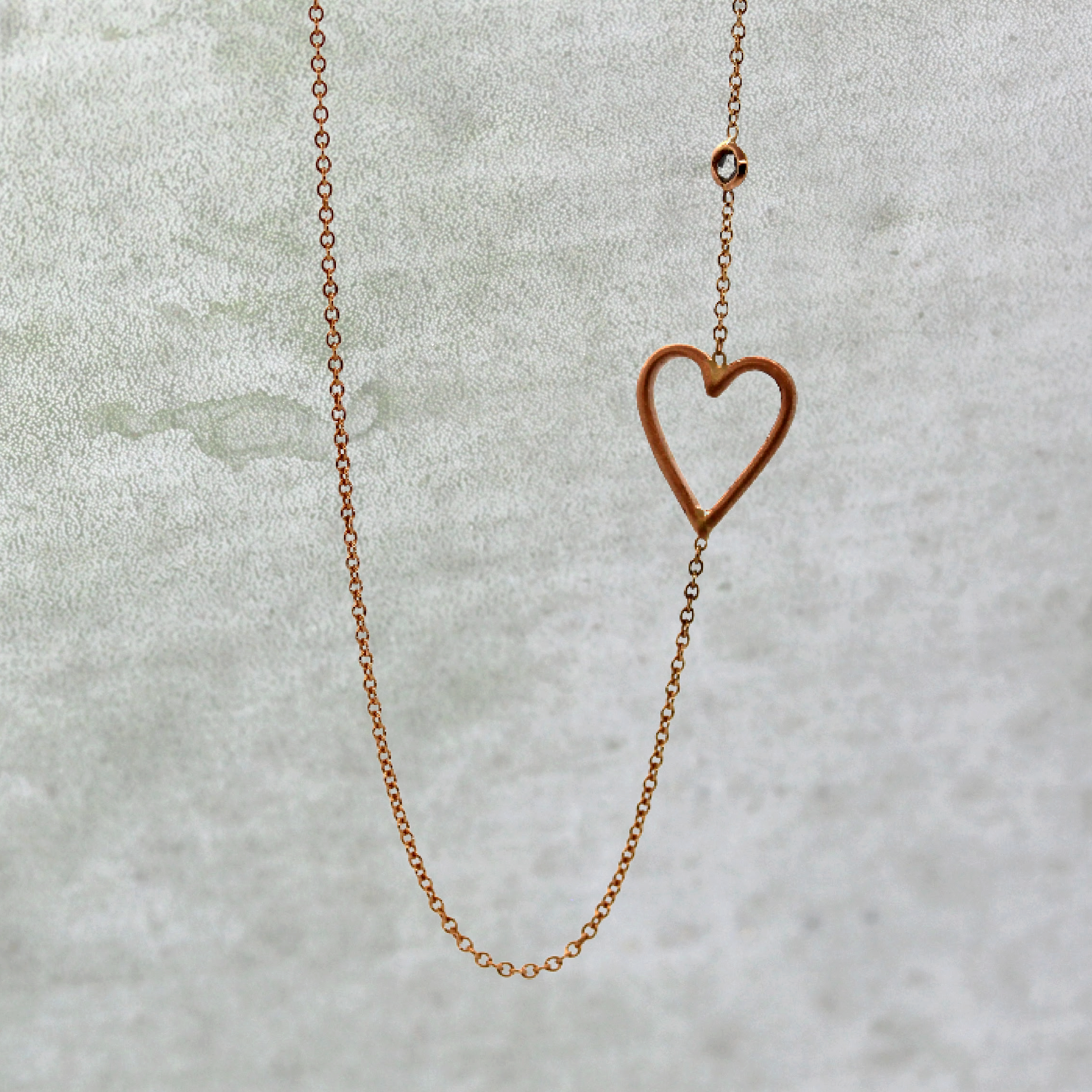 Exaggerated Heart Necklace