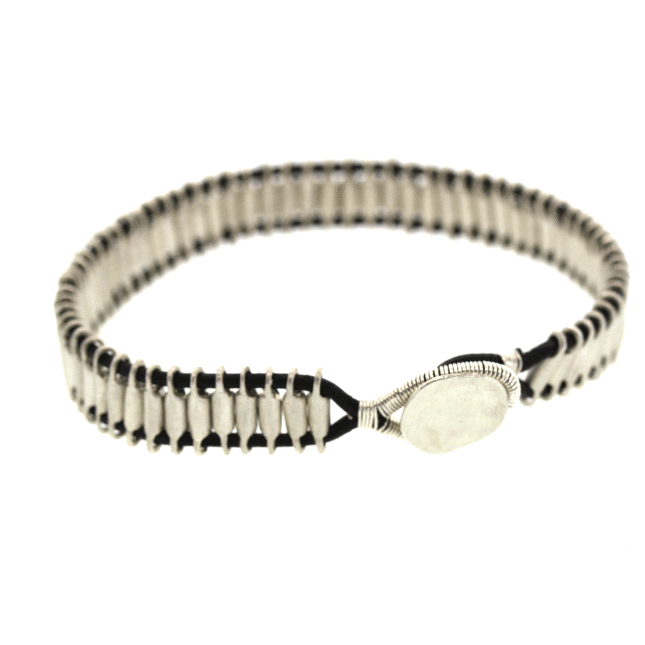 Silver Bar Bracelet - men's jewelry - Rebecca Lankford Designs - Houston, TX