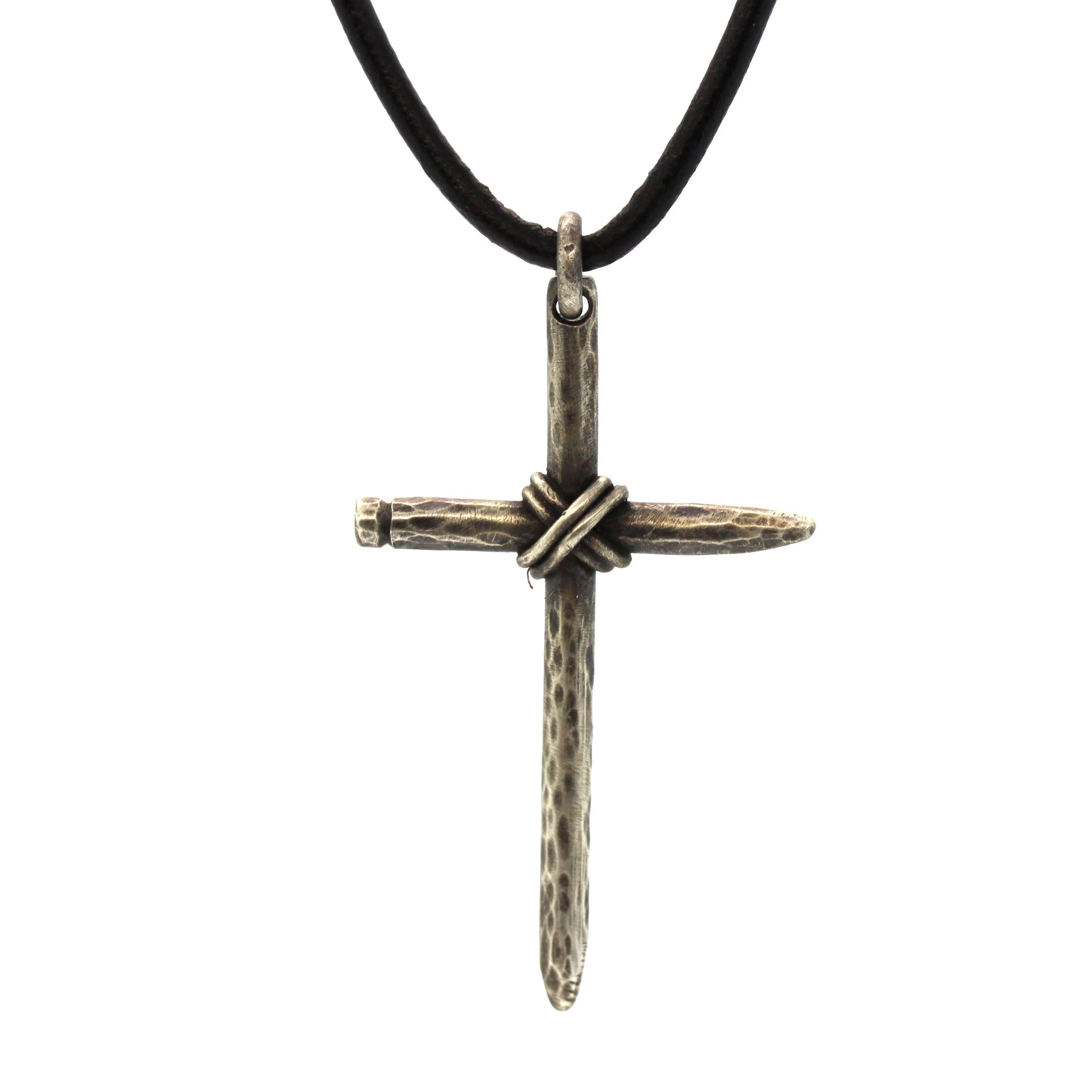 Men's Nail Cross Necklace - Rebecca Lankford Designs