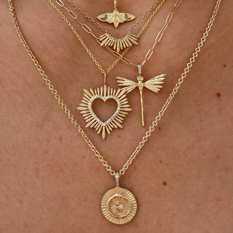 Ouroboros Amulet Aura Necklace
