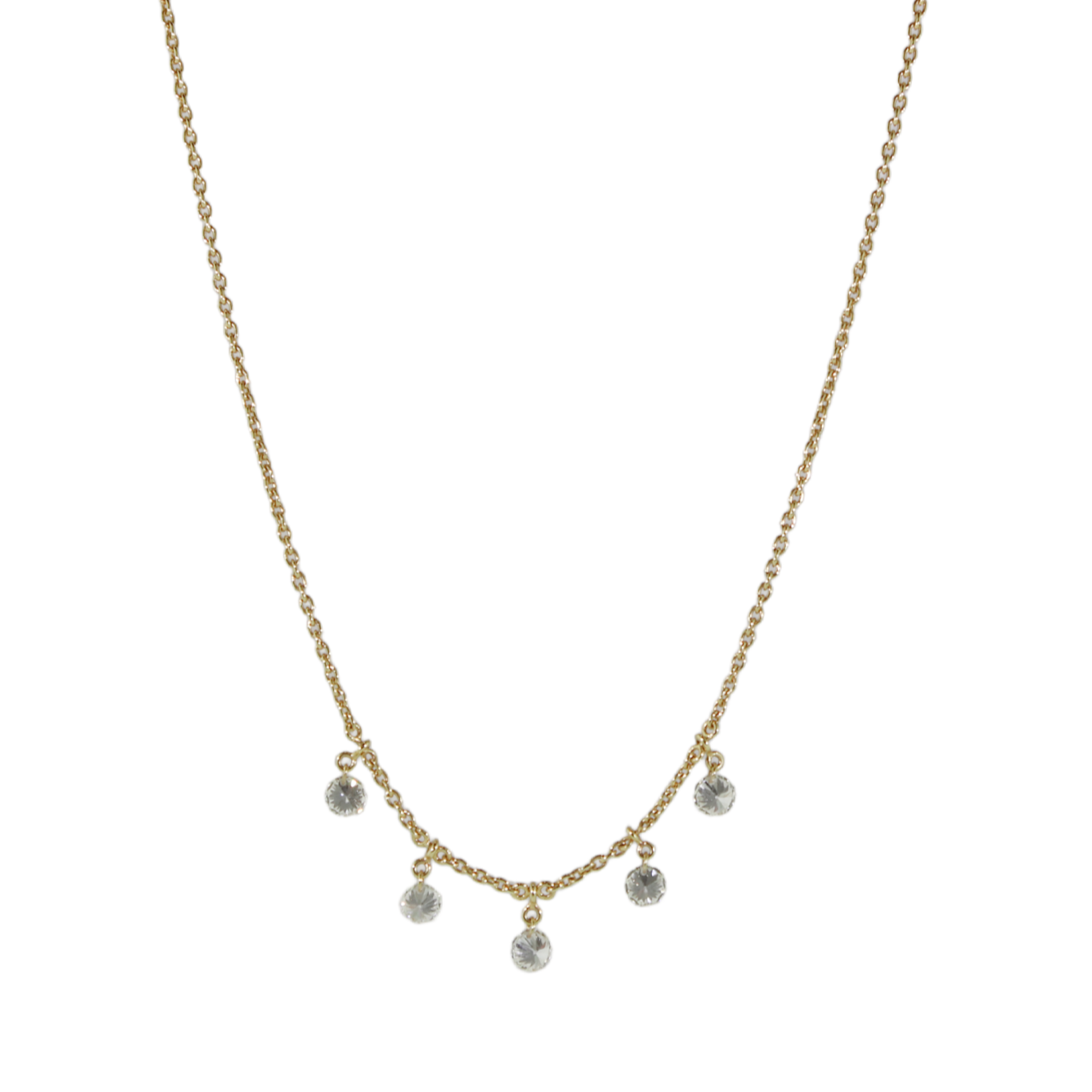 Diamond Dangle Necklace