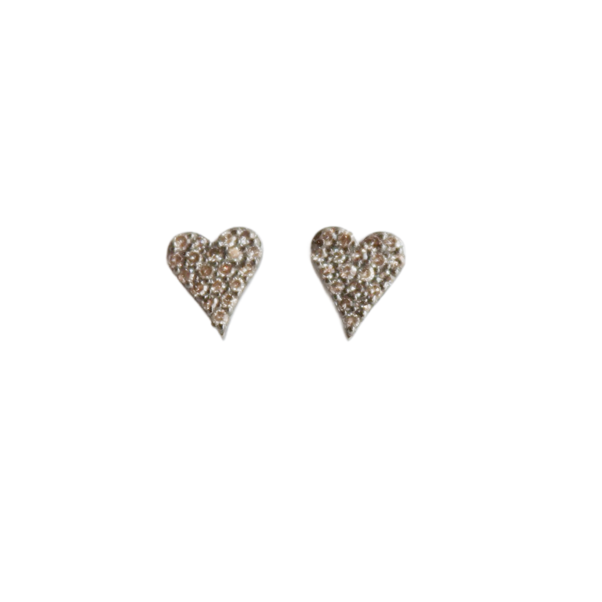 Heart Diamond Stud