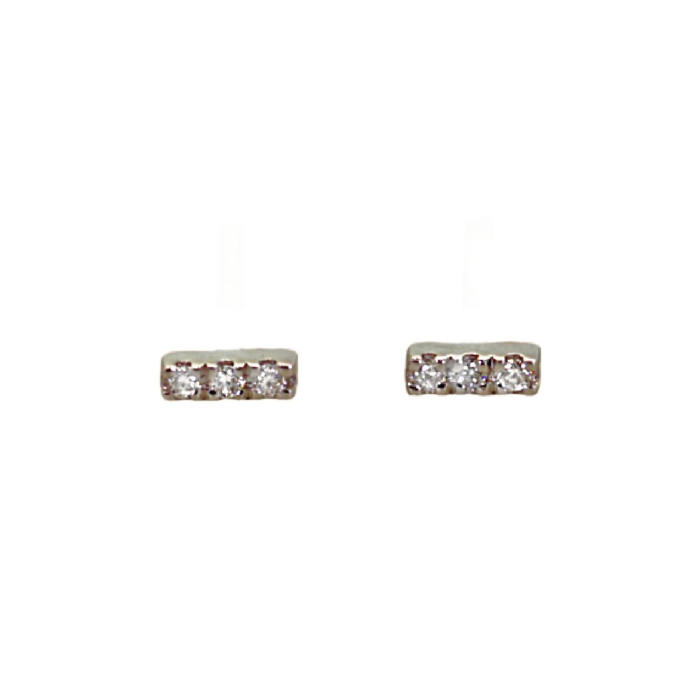 White Gold Small Studs