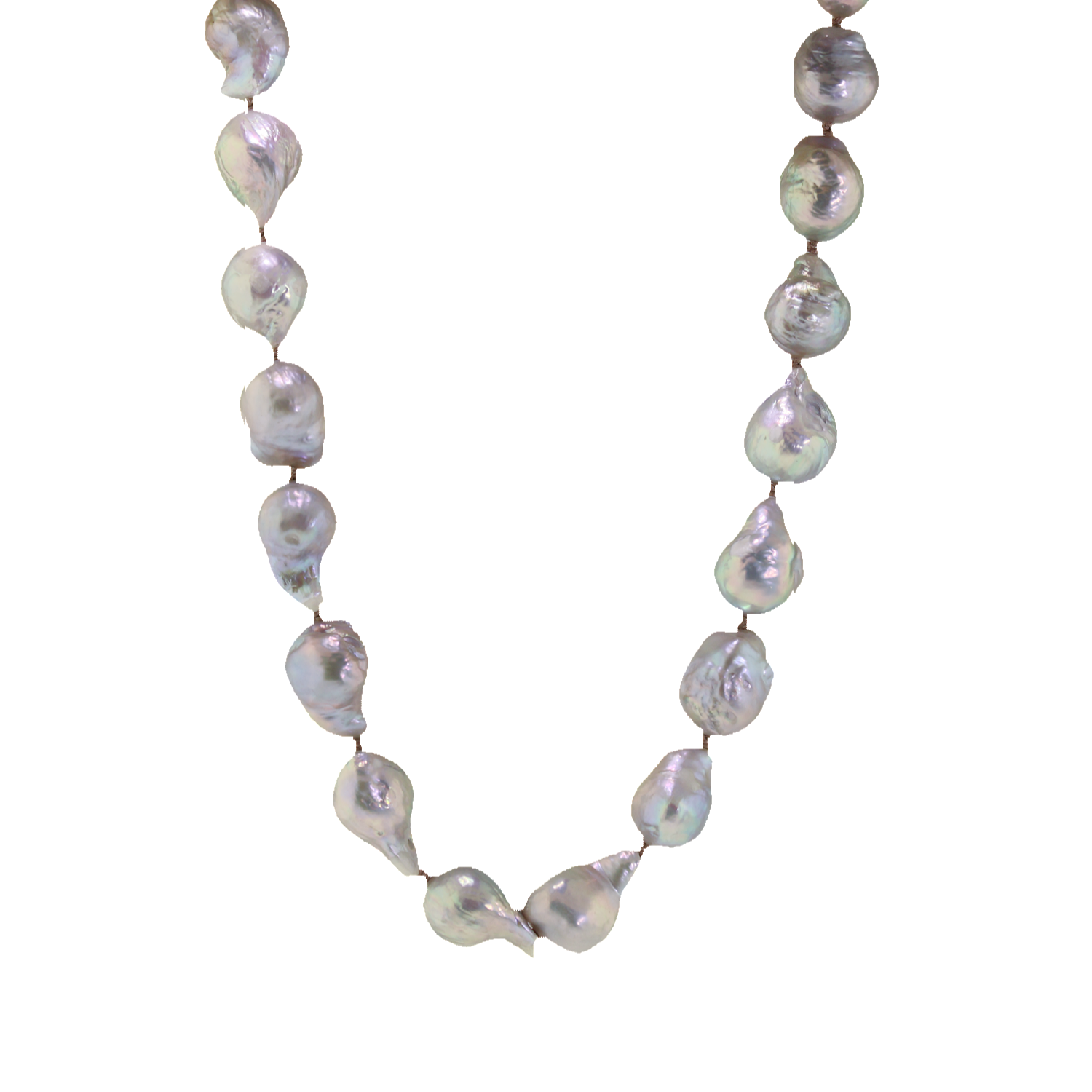 Chunky Baroque Pearl Necklace