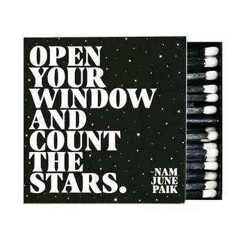 Open your window and count the stars