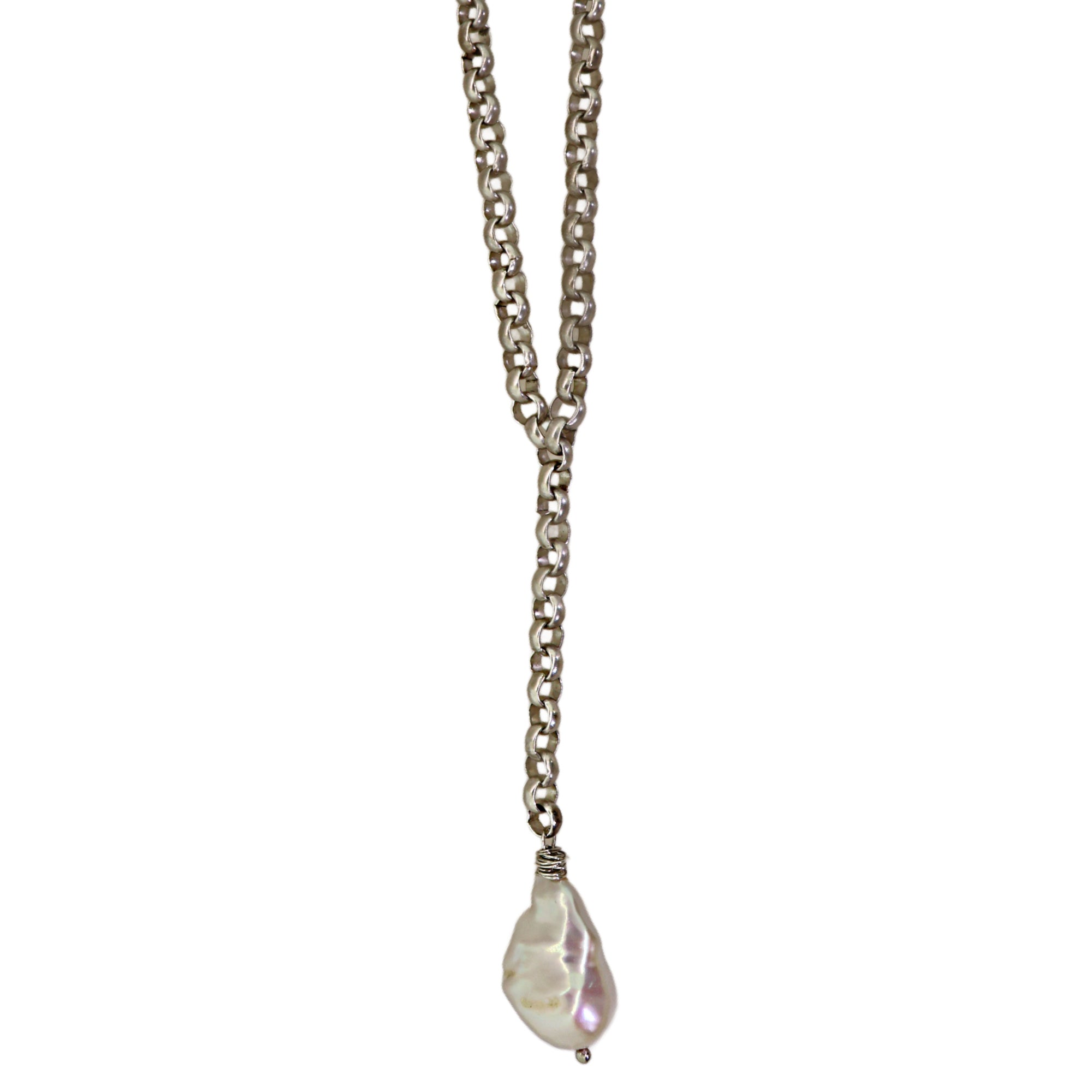 Statement Baroque Pearl Lariat