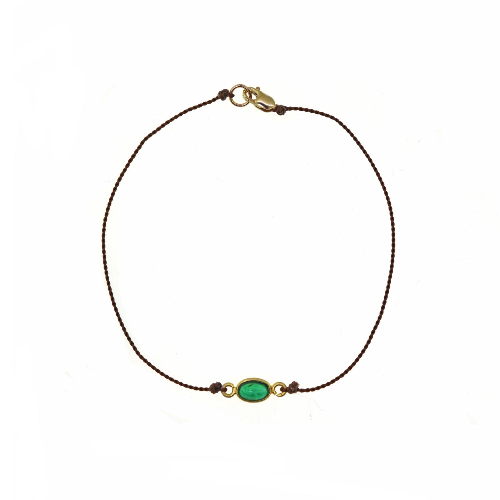 Emerald Cording Bracelet