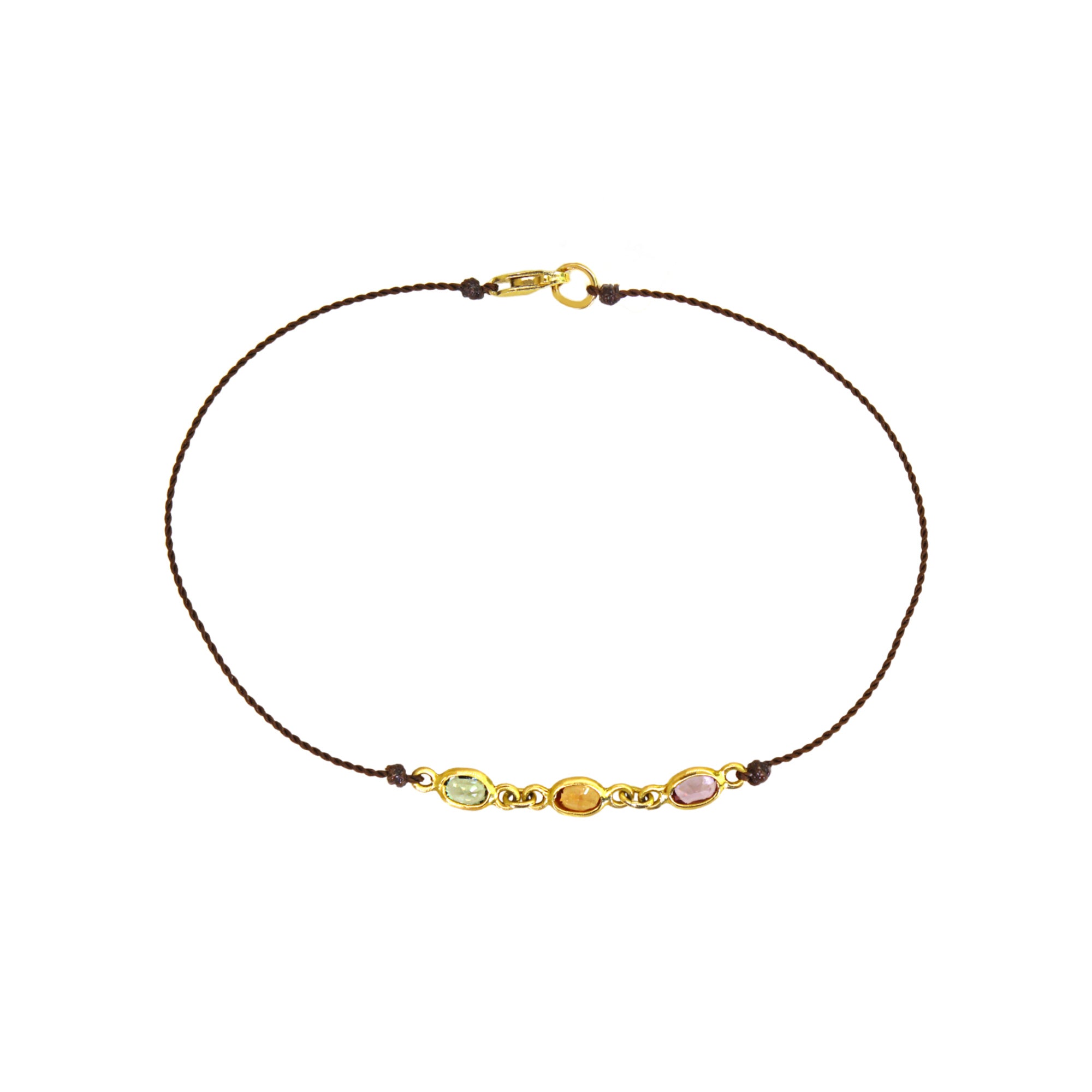 Multicolored Sapphire Bracelet