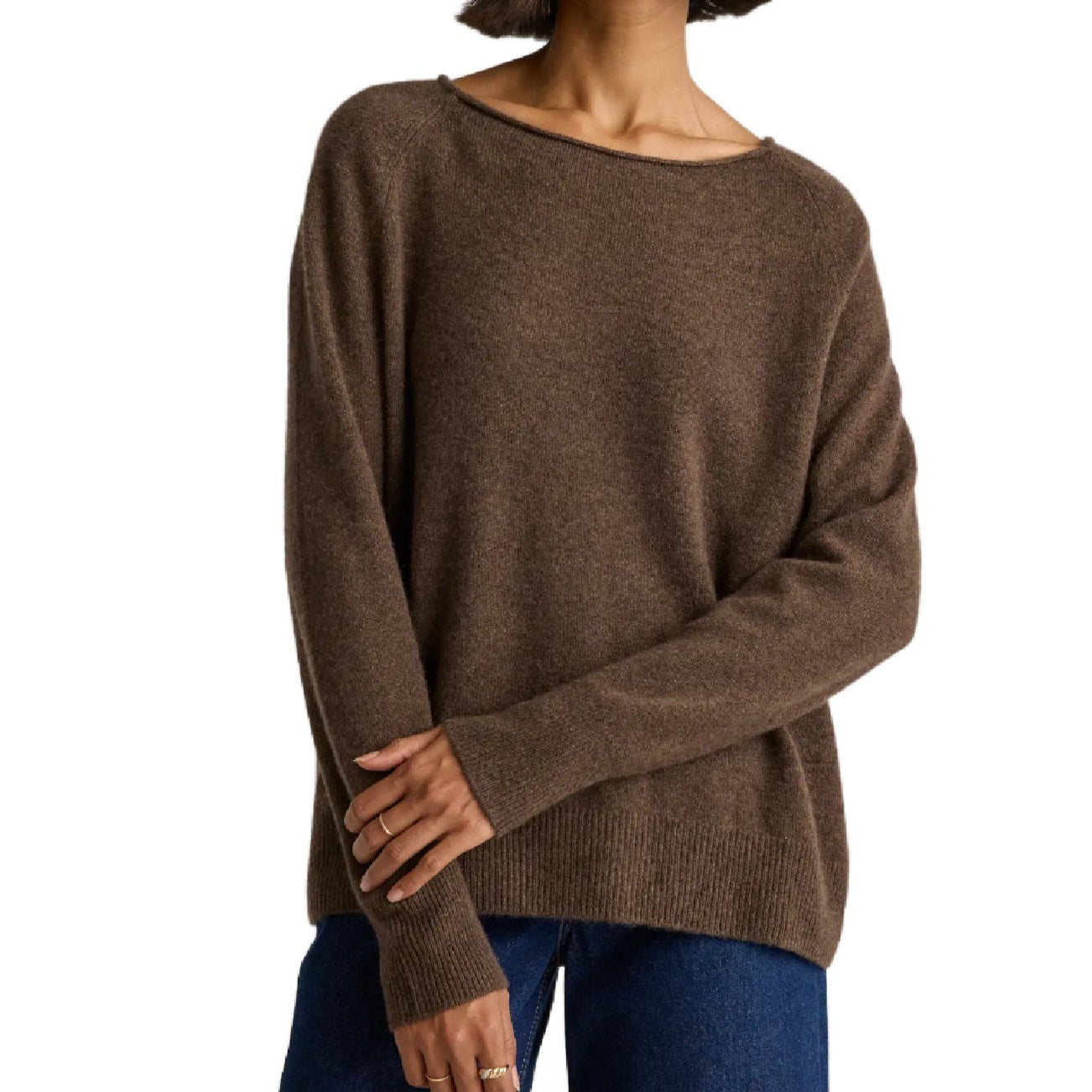 Rebecca Lankford Brown Cashmere Sweater