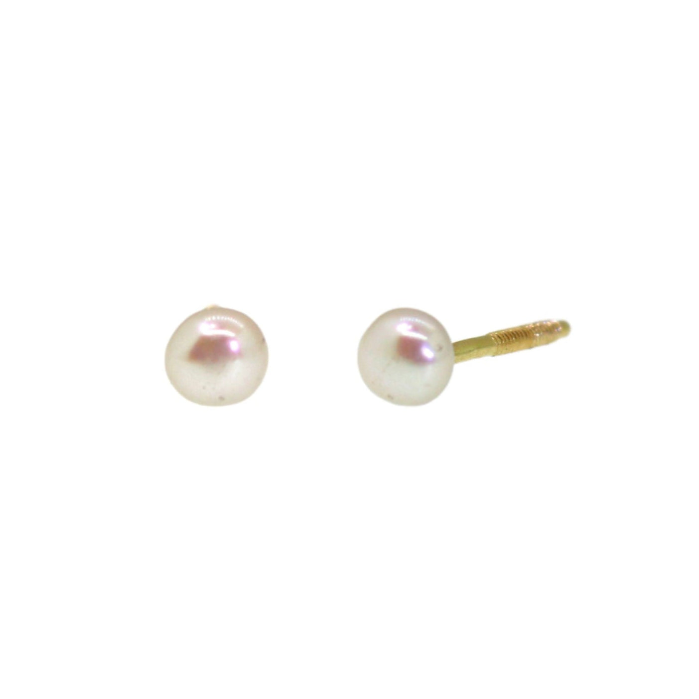 Kids Pearl Stud Earrings