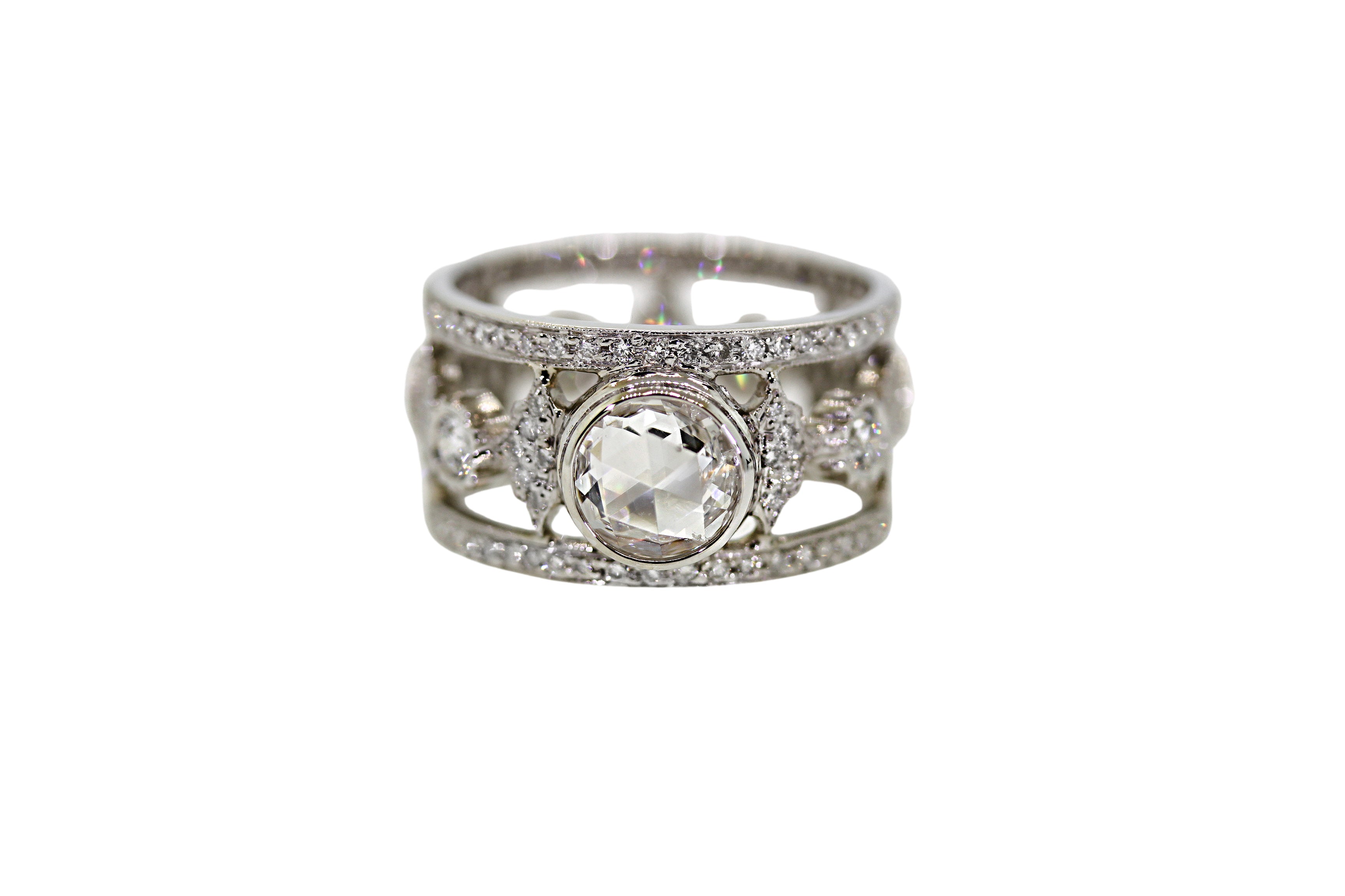 Art Deco Inspired Engagement Ring