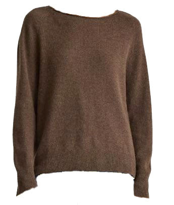 Rebecca Lankford Brown Cashmere Sweater