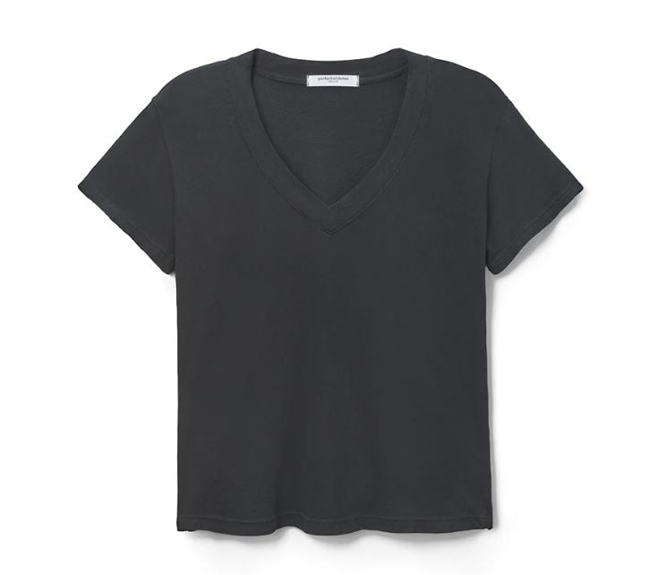 Perfect White Tee V-Neck "HENDRIX"