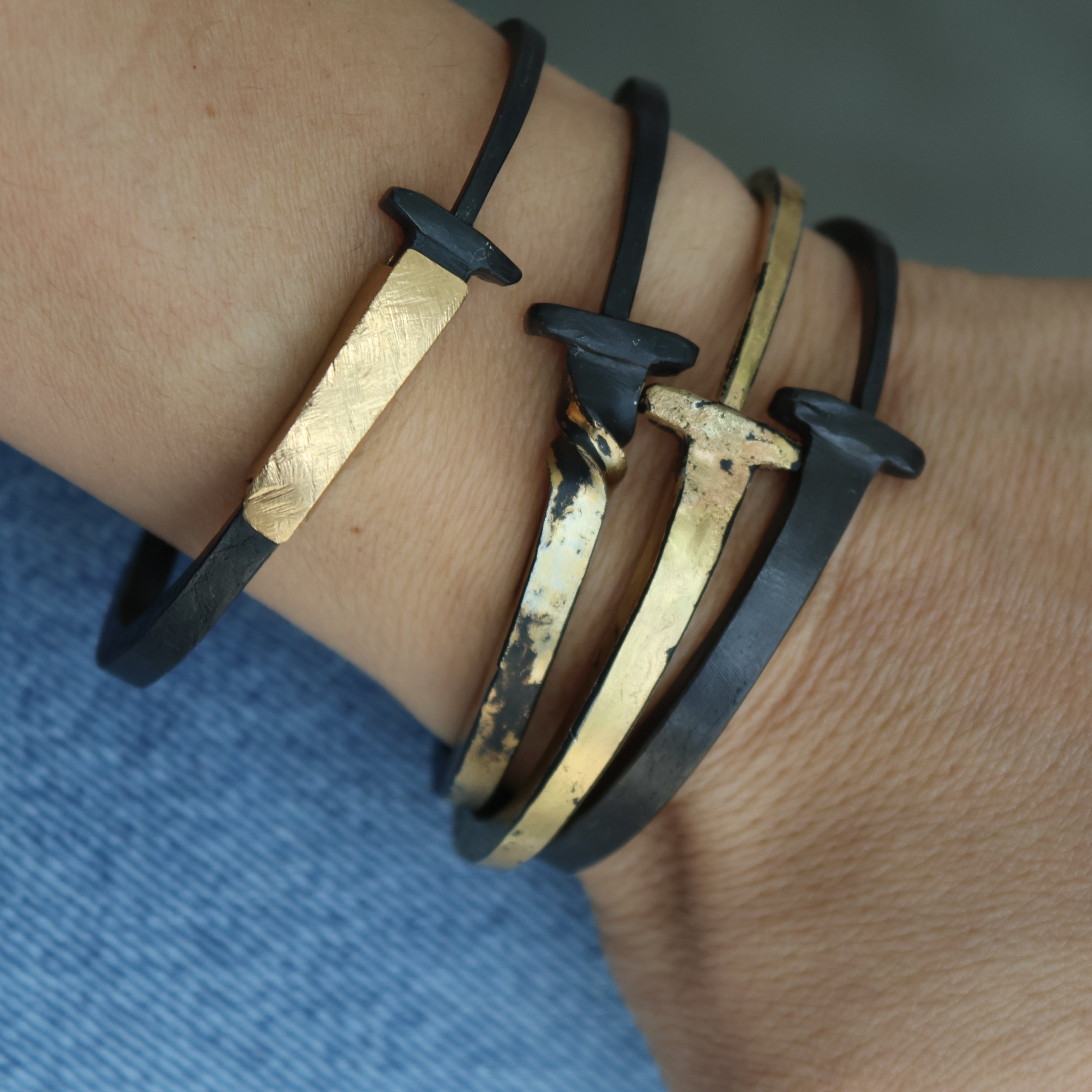 Twist Nail Bracelet