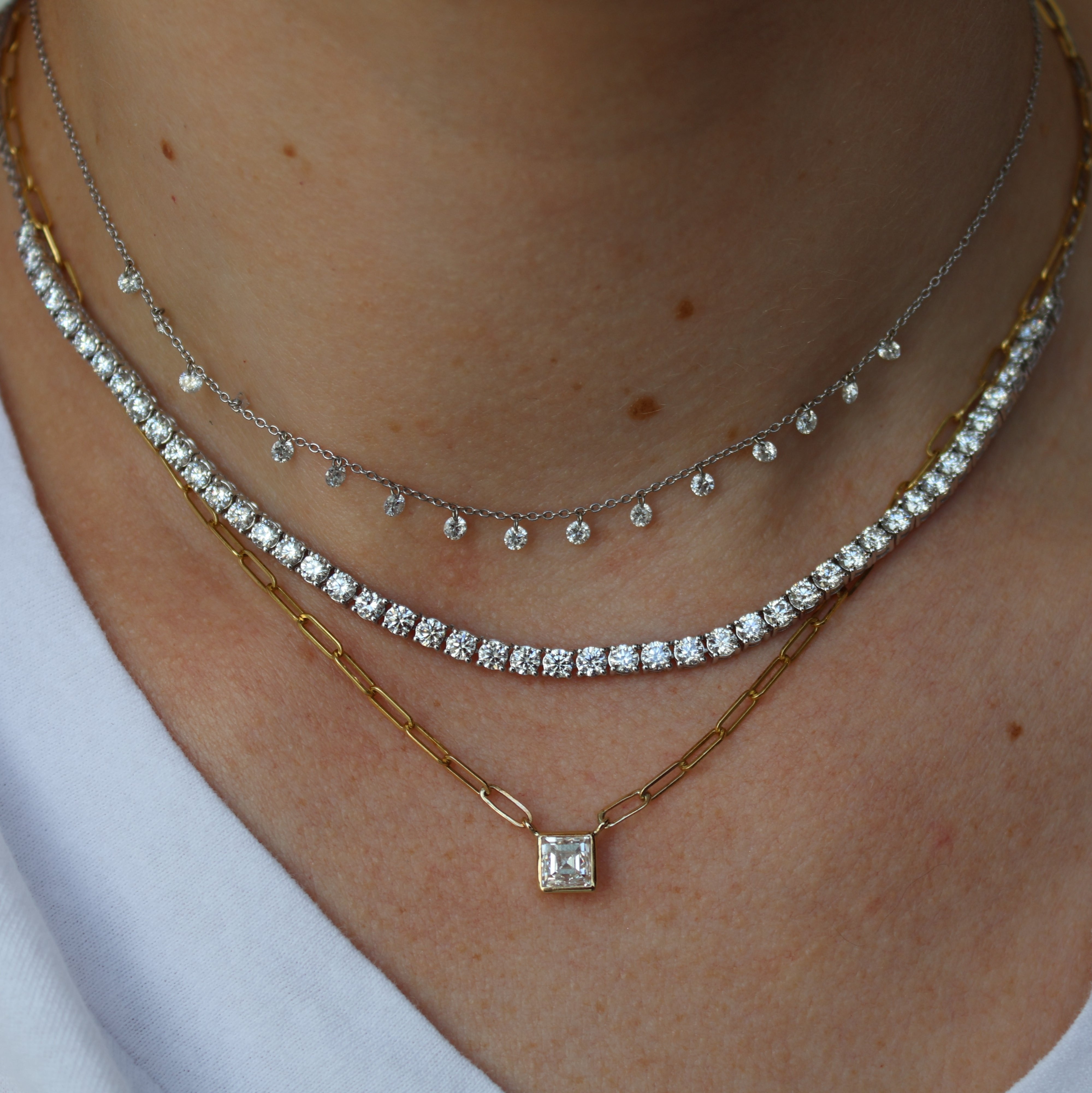 Diamond Tennis Necklace