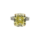 yellow diamond engagement ring 