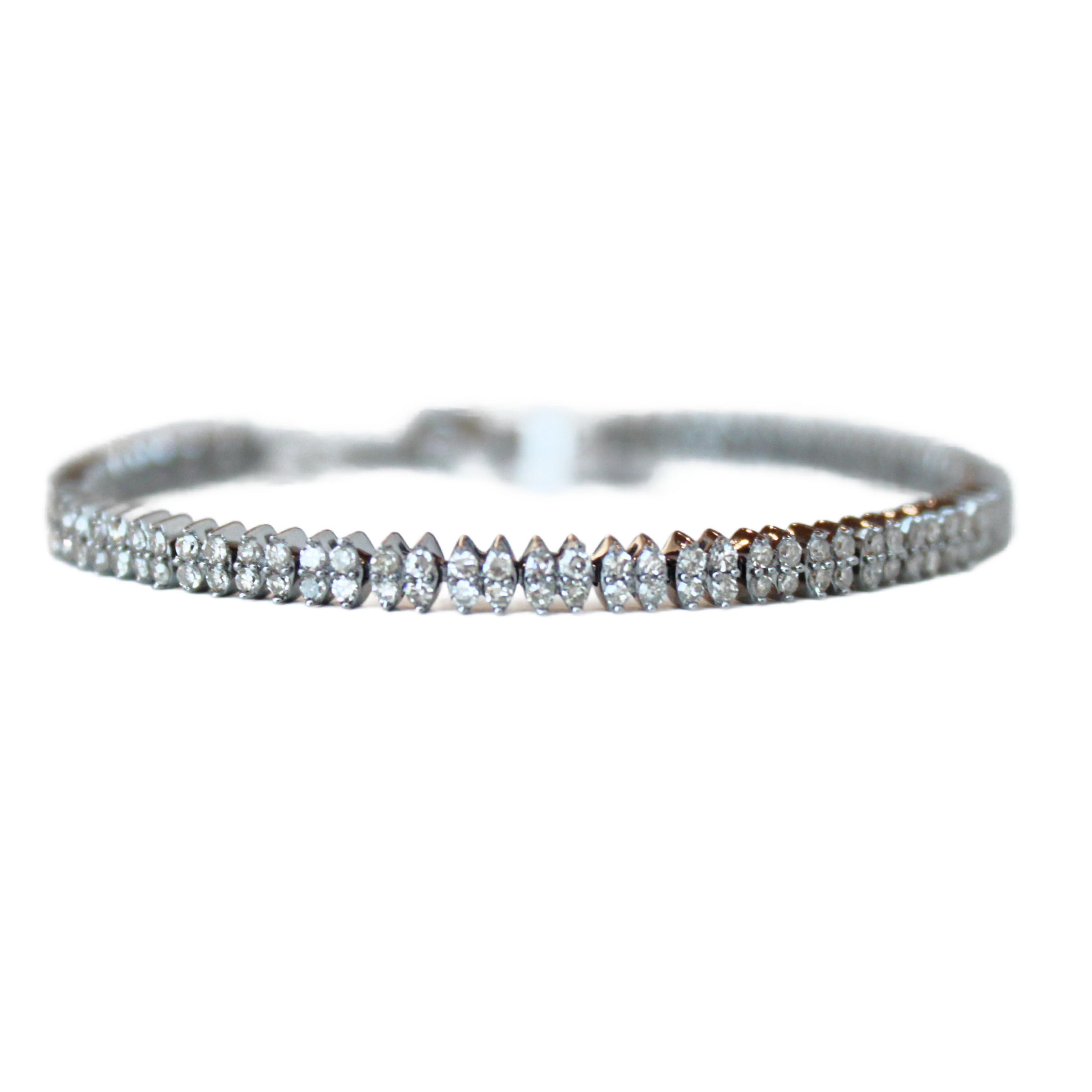 Mini Marquise Diamond Tennis Bracelet