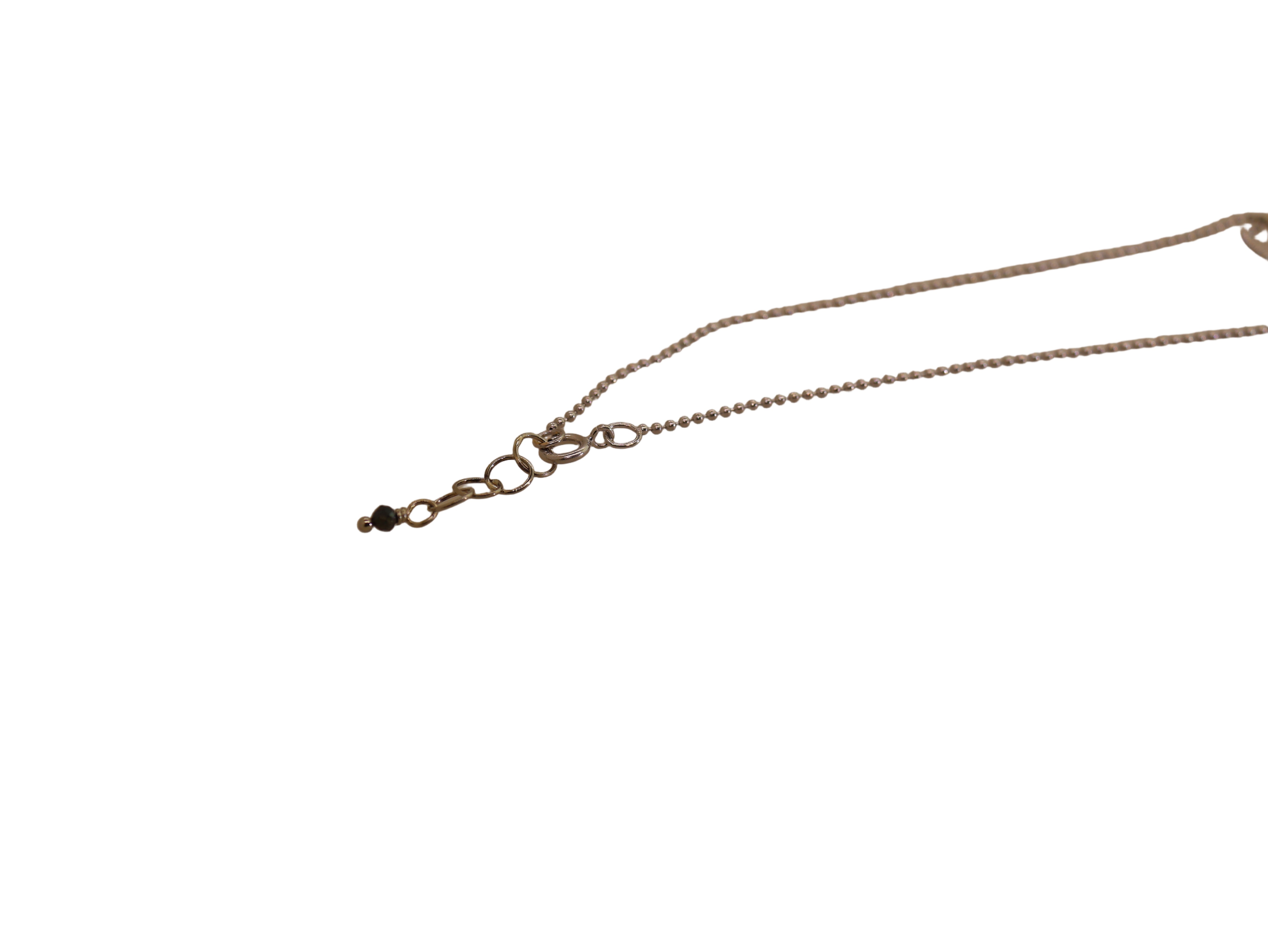 Black Tourmaline Beaded Chain Choker