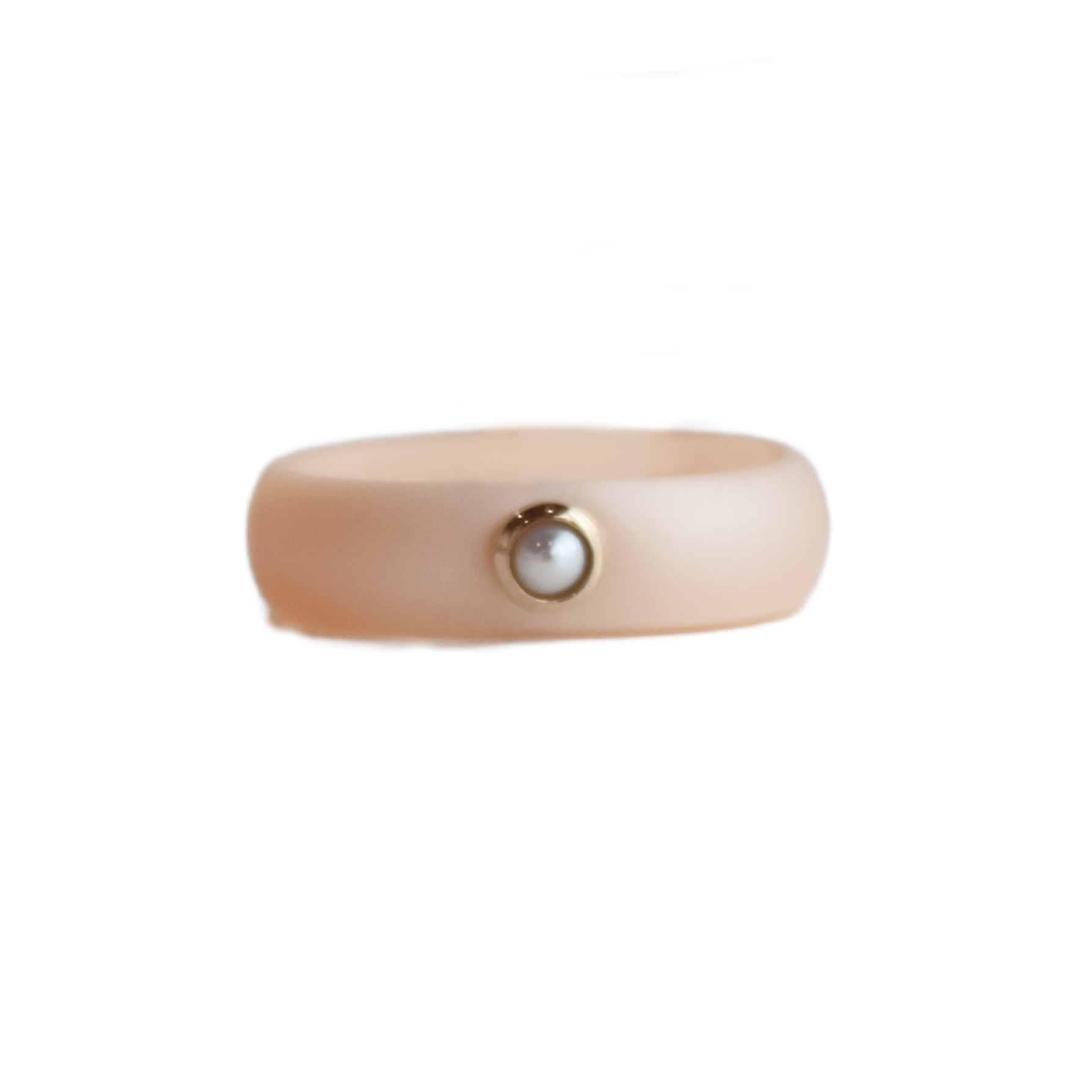 Pearl Silicone Band - Champagne