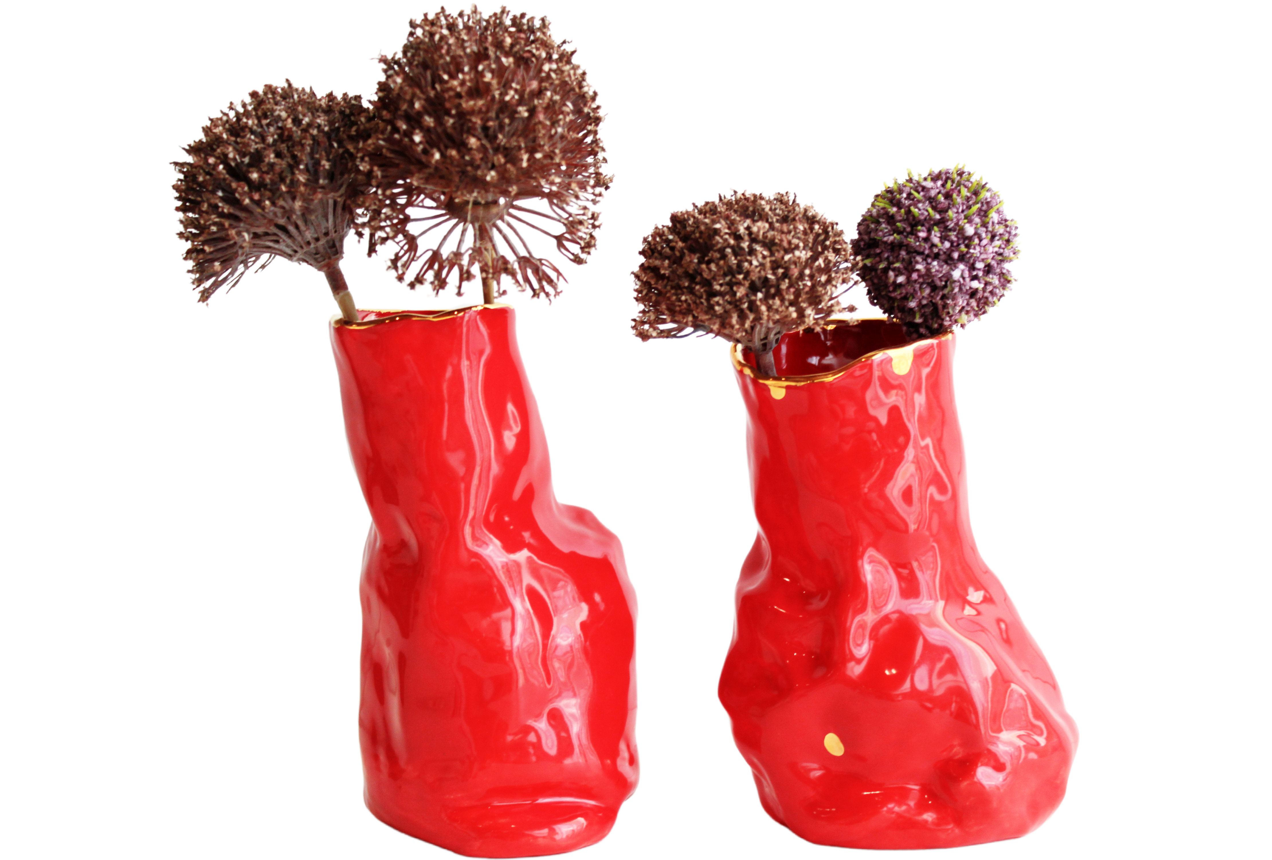 Cuqui Red Bud Vase