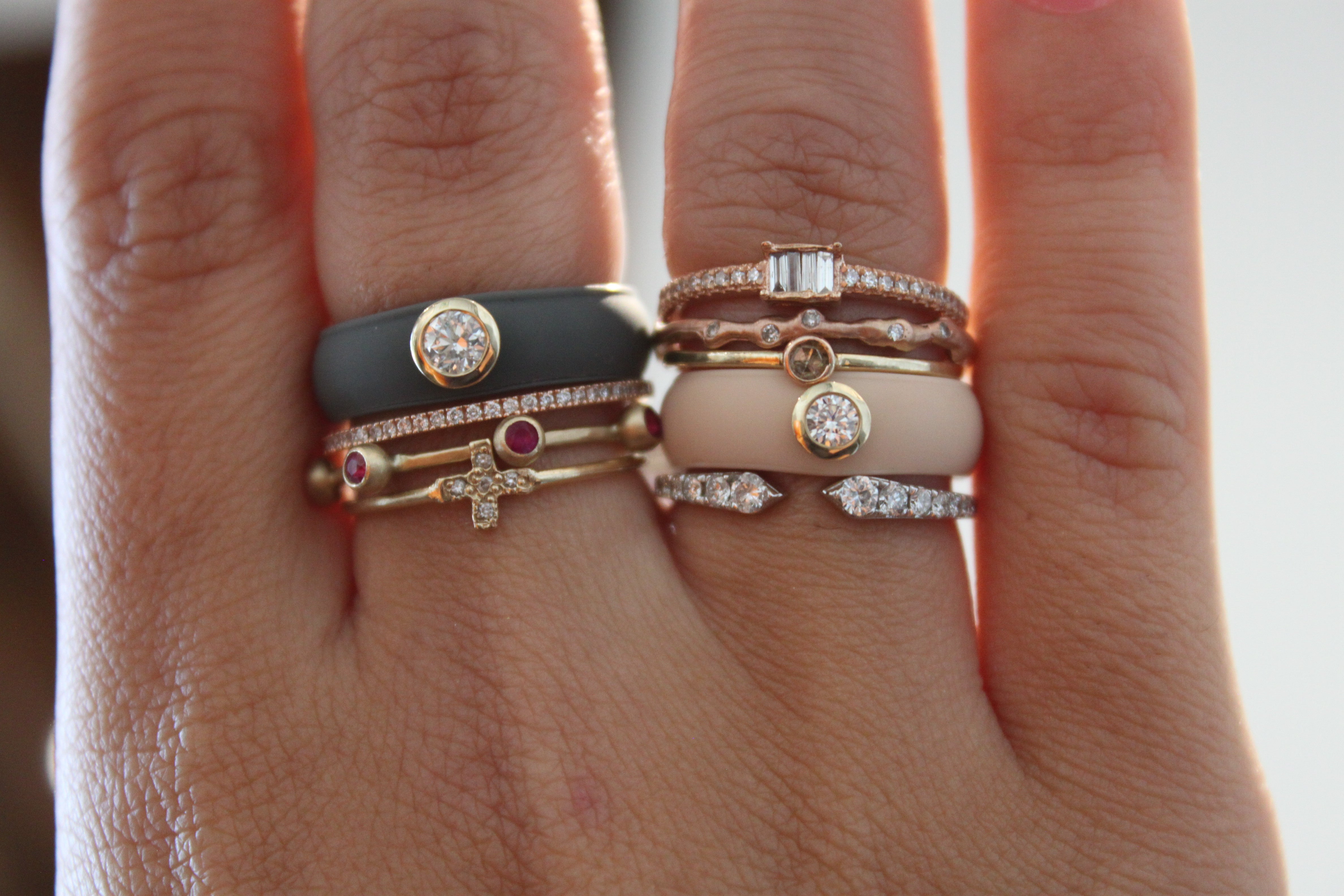 Silicone engagement ring with diamond Clearance