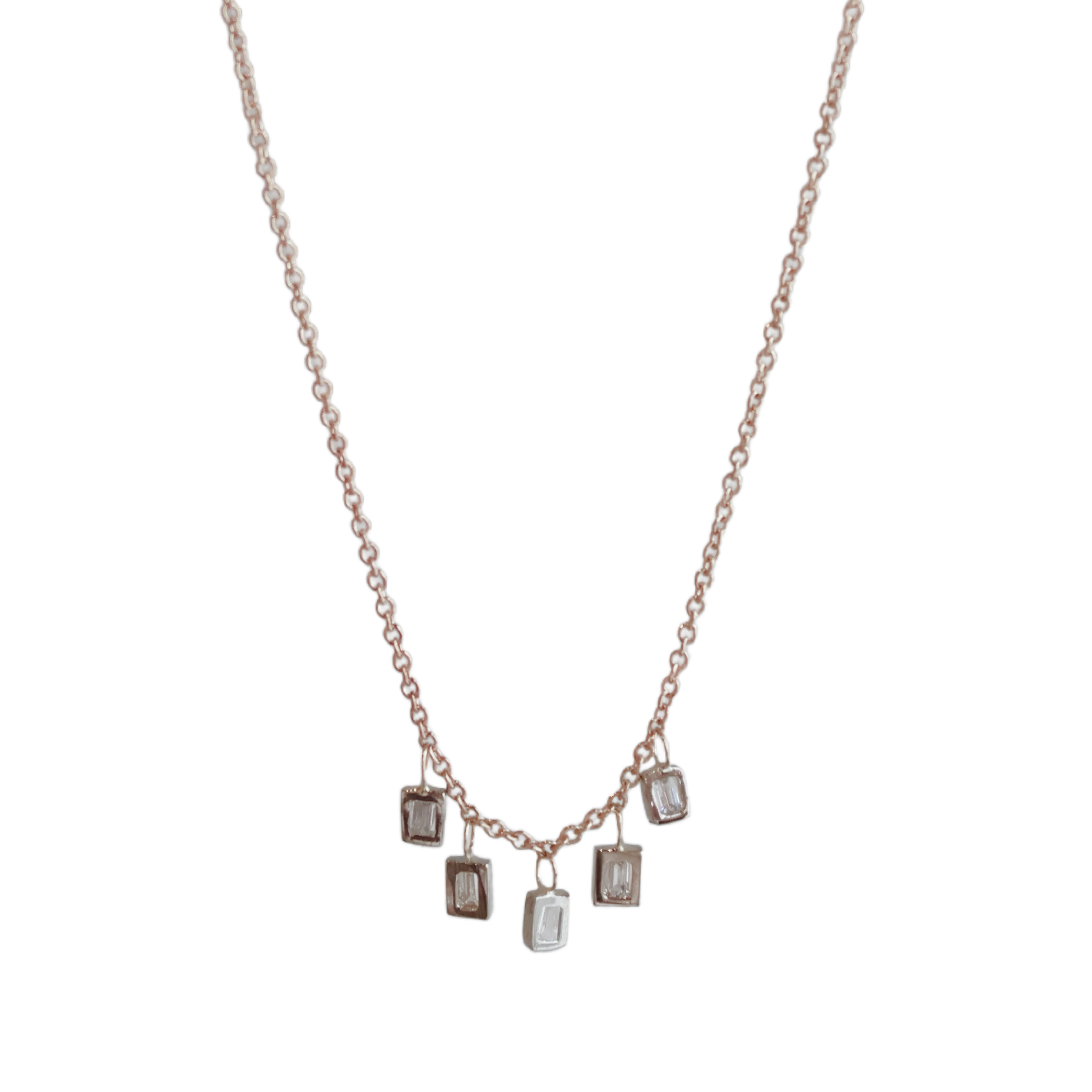 Diamond Dangle Necklace