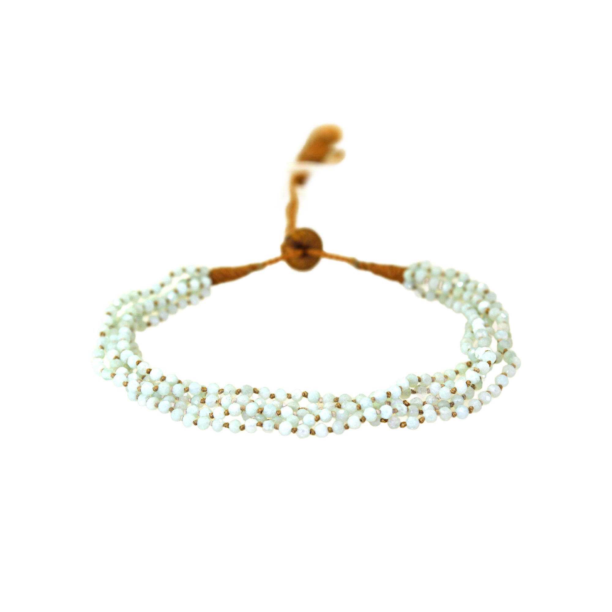 Amazonite 5 Strand Gemstone Bracelet