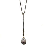 Pearl & Sapphire Necklace