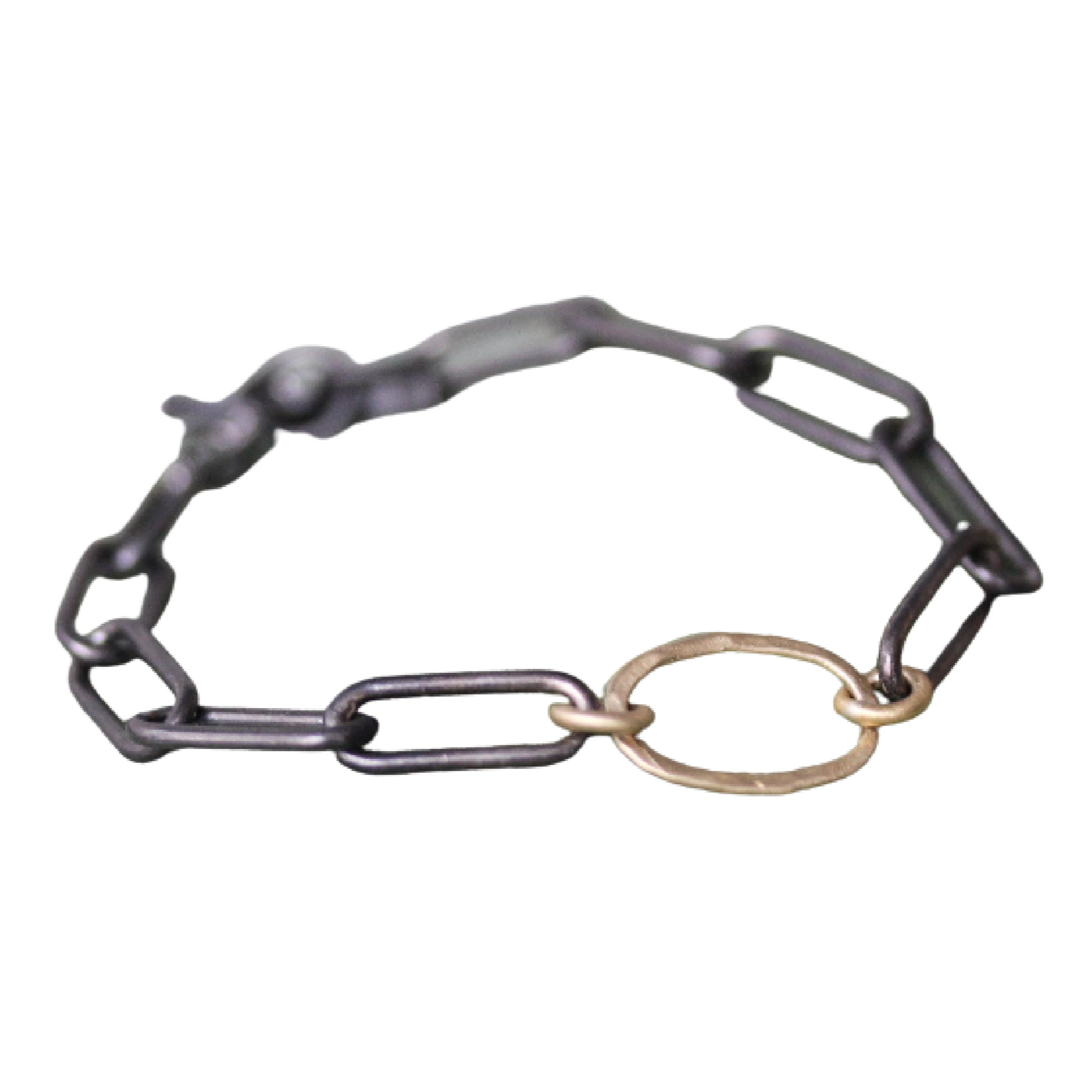 Rhodium Plated Link Bracelet