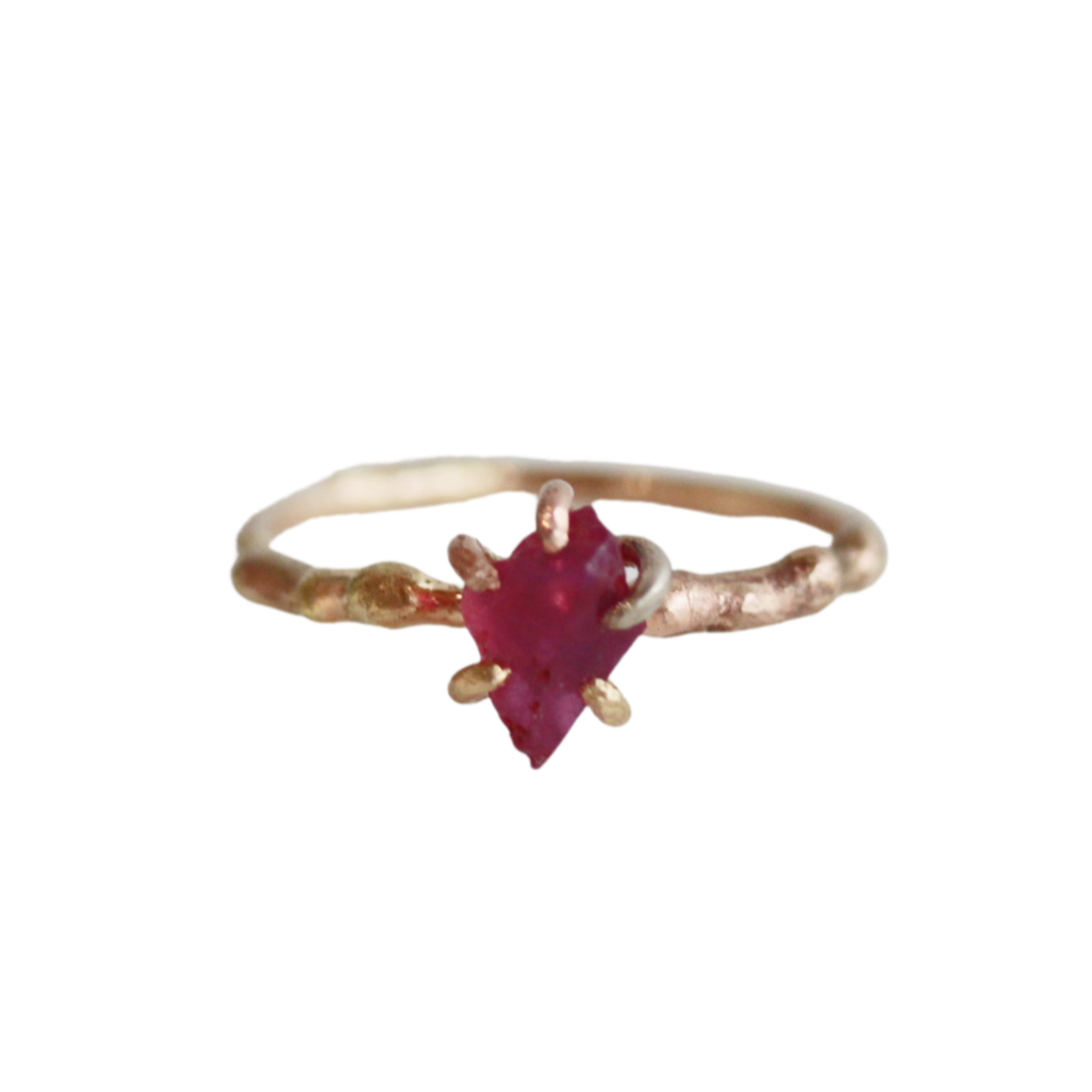Small Ruby Gemstone Ring