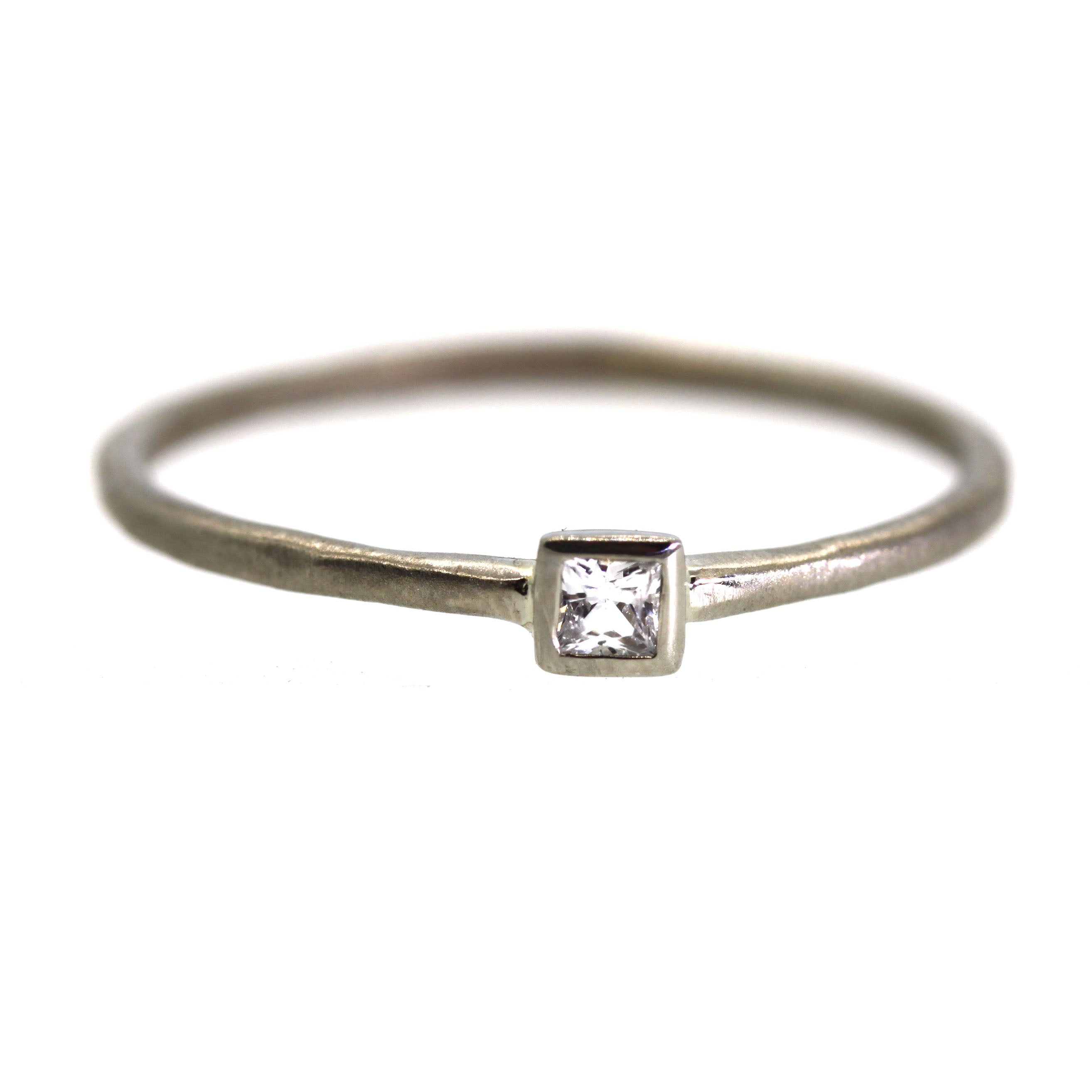 Princess Sapphire Ring - Rebecca Lankford Designs - Houston, TX